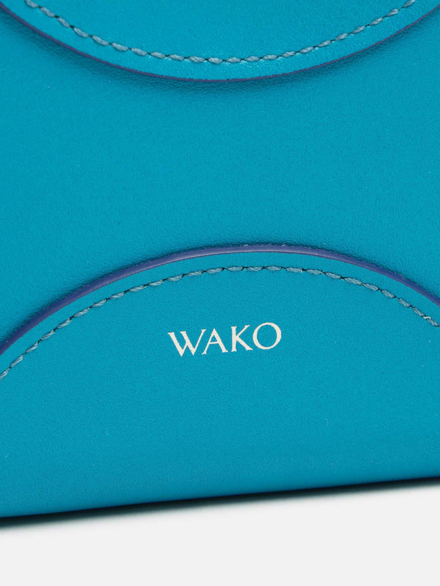 MANACO ウォレット ライトブルー |折り財布 | WAKO公式オンライン