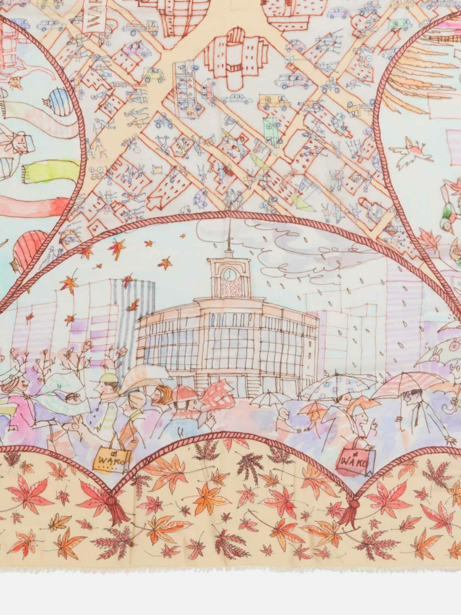 ファリエロ サルティ ストール オレンジ |ストール | WAKO公式