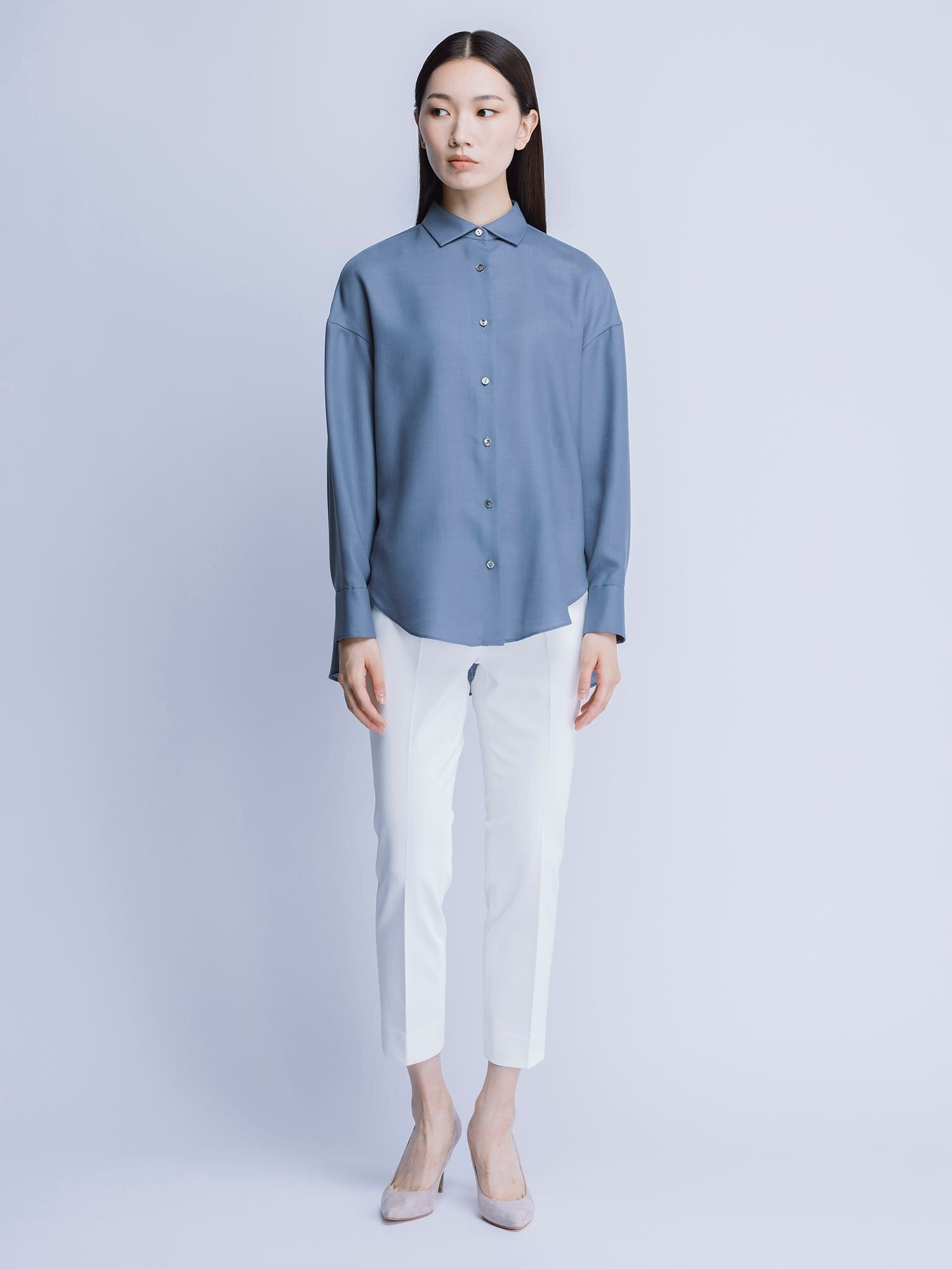 NEW CLOSET 長袖シャツ ブルー |NEW CLOSET | WAKO公式オンライン