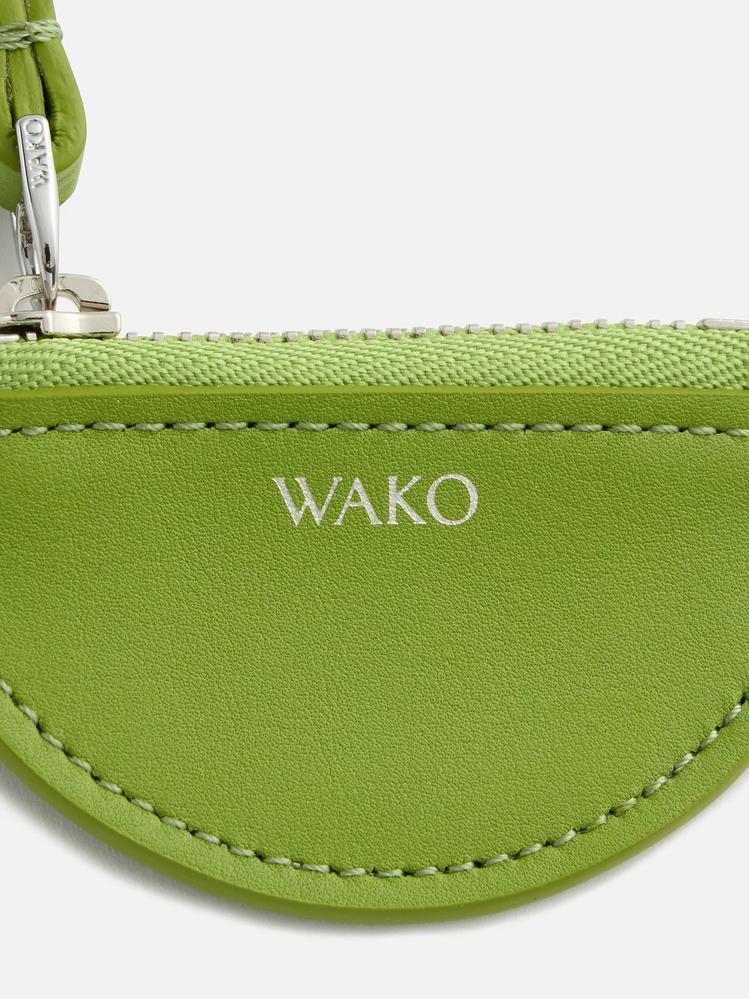 MANACO FRIENDS チャーム型ミニポーチ イエローグリーン |MANACO