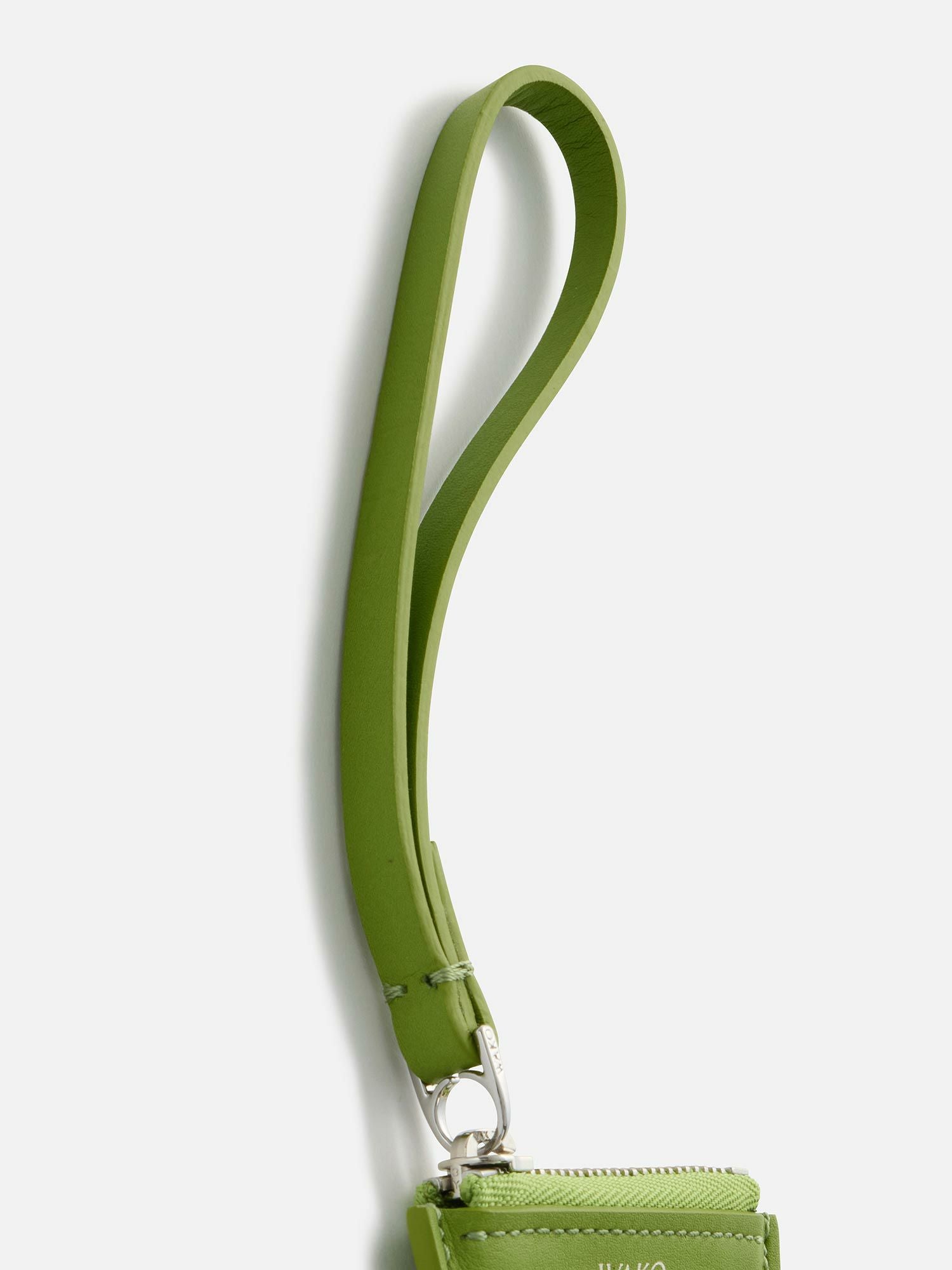 MANACO FRIENDS チャーム型ミニポーチ イエローグリーン |MANACO