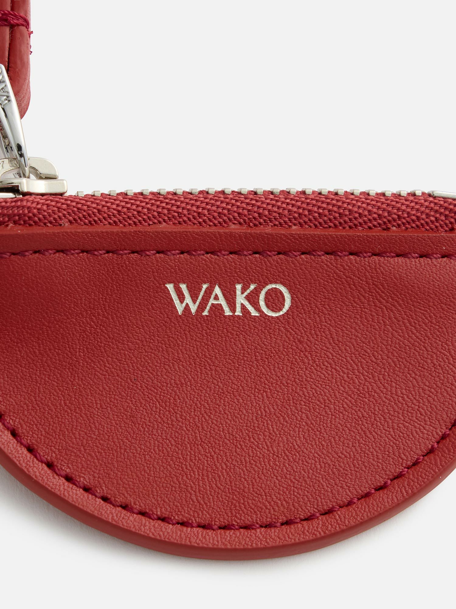WAKO 和光 MANACO ミニウォレット レッド MANACO ウォレット レッド |折り財布 | WAKO公式オンラインブティック