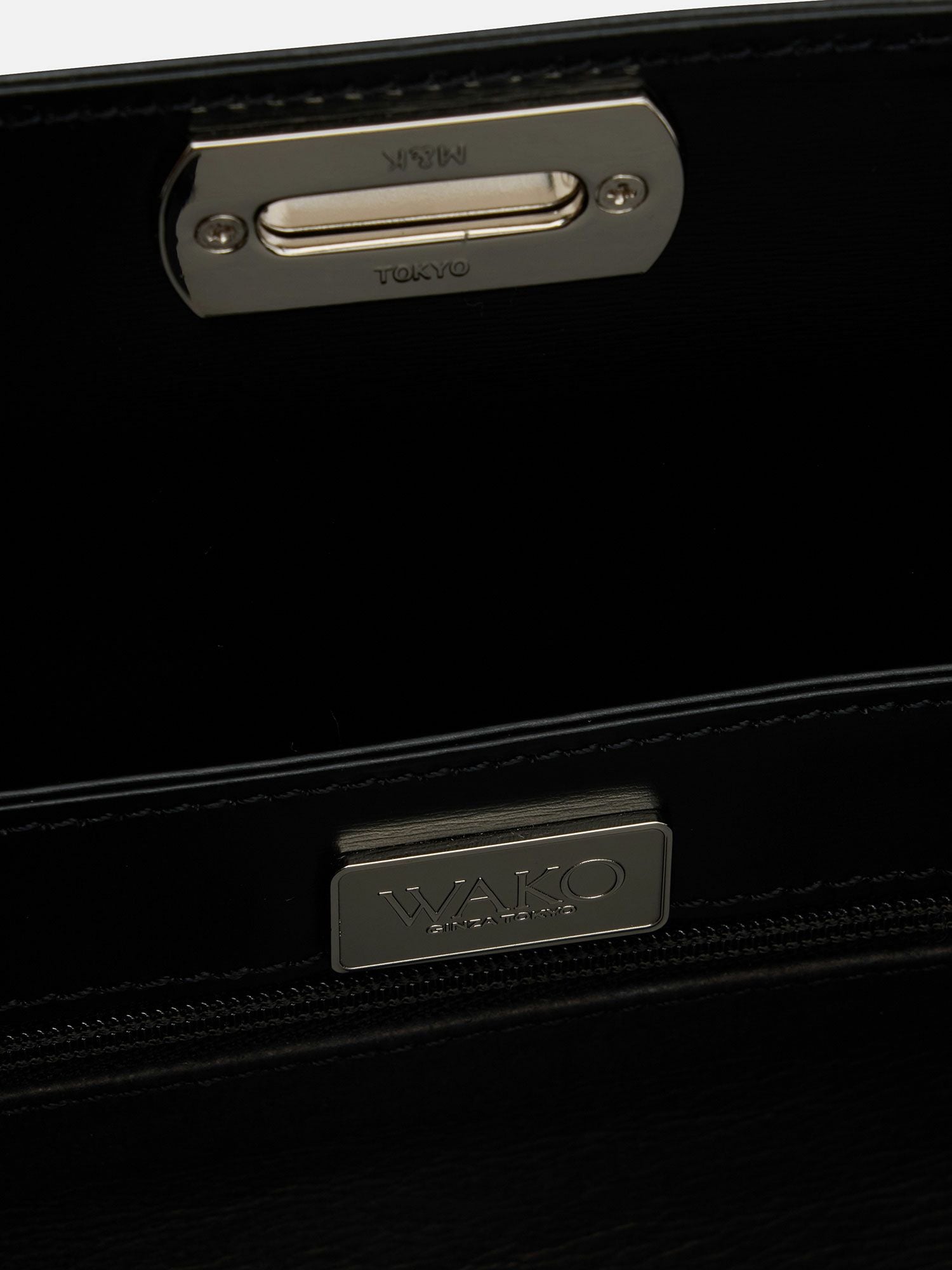 ハンドバッグ ブラック／シルバー |ハンドバッグ | WAKO公式オンライン