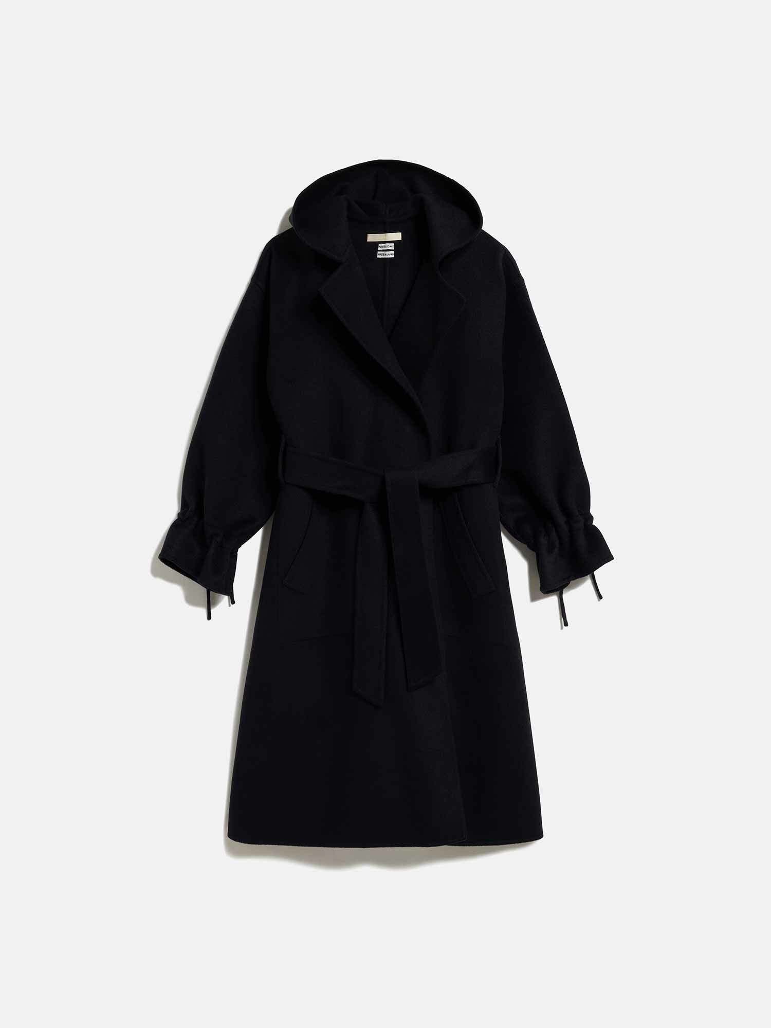 NEW CLOSET リバーフードコート ネイビー |アウター・ジャケット