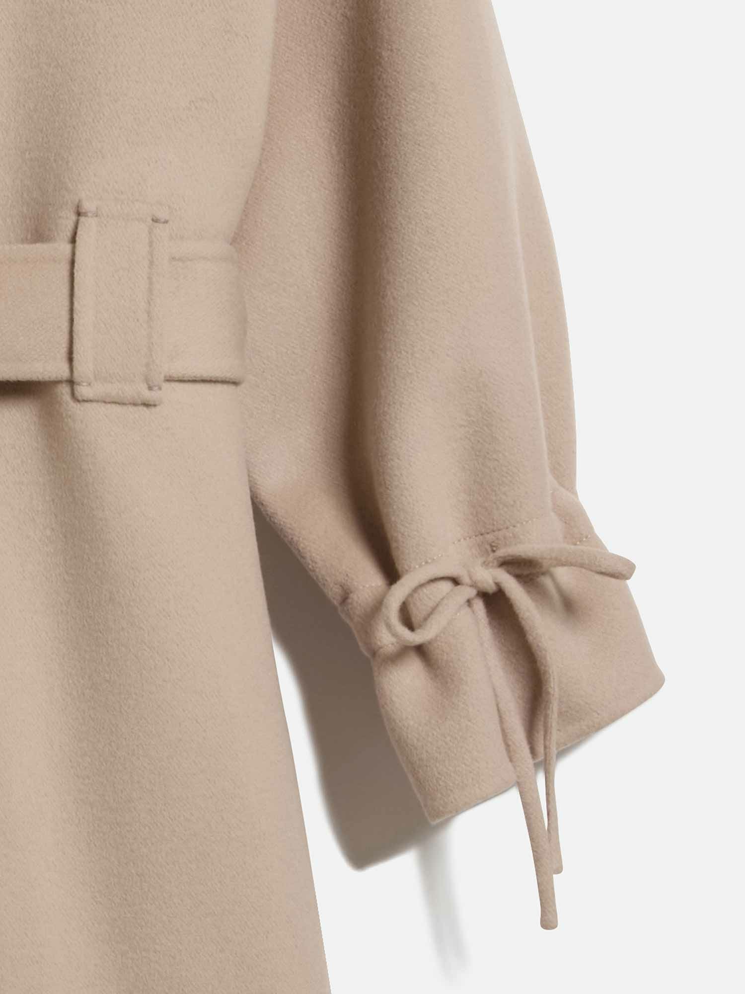NEW CLOSET リバーフードコート ベージュ |アウター・ジャケット NEW CLOSET リバーフードコート ベージュ |アウター・ジャケット
