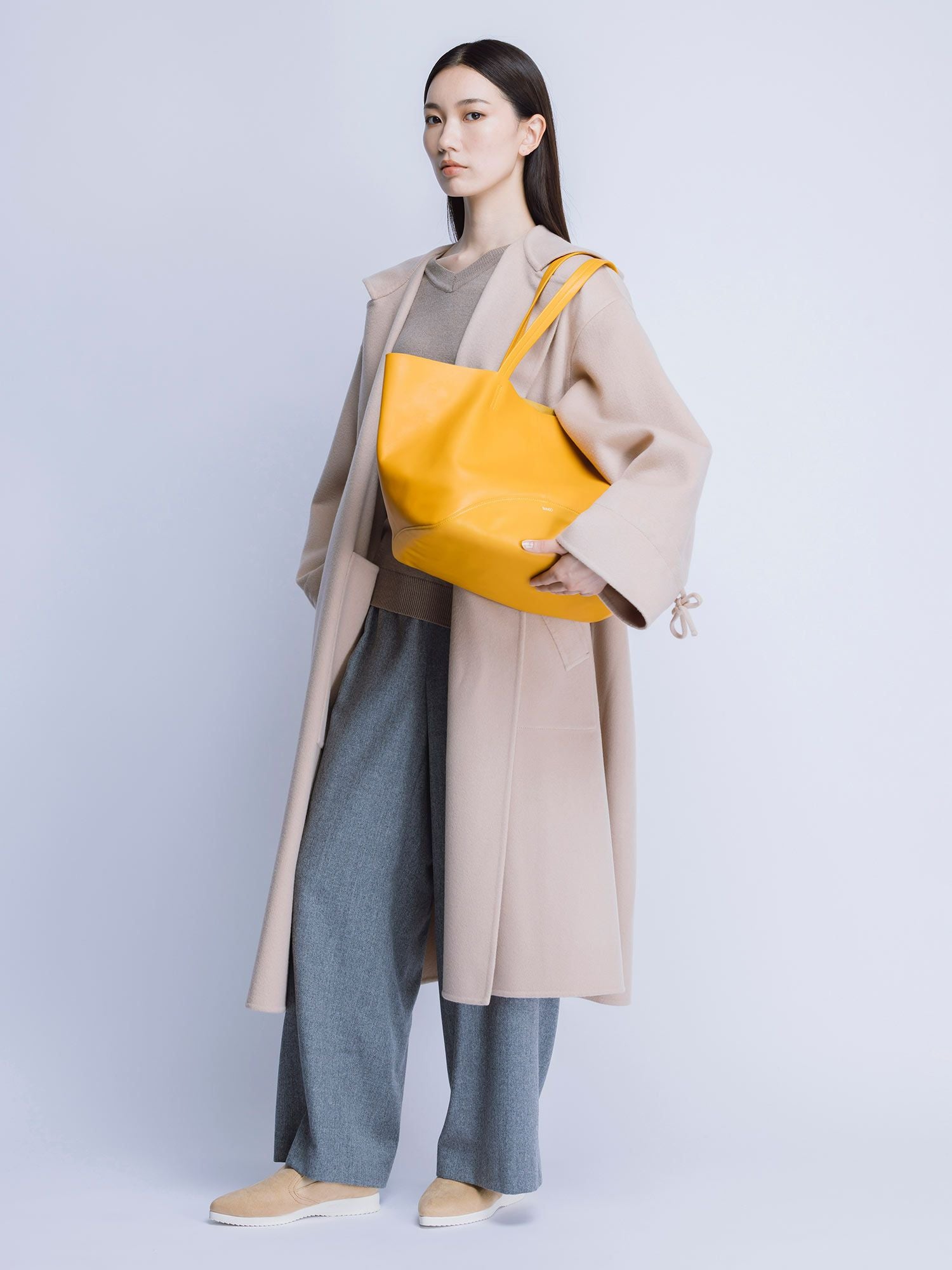 NEW CLOSET リバーフードコート ベージュ |アウター・ジャケット