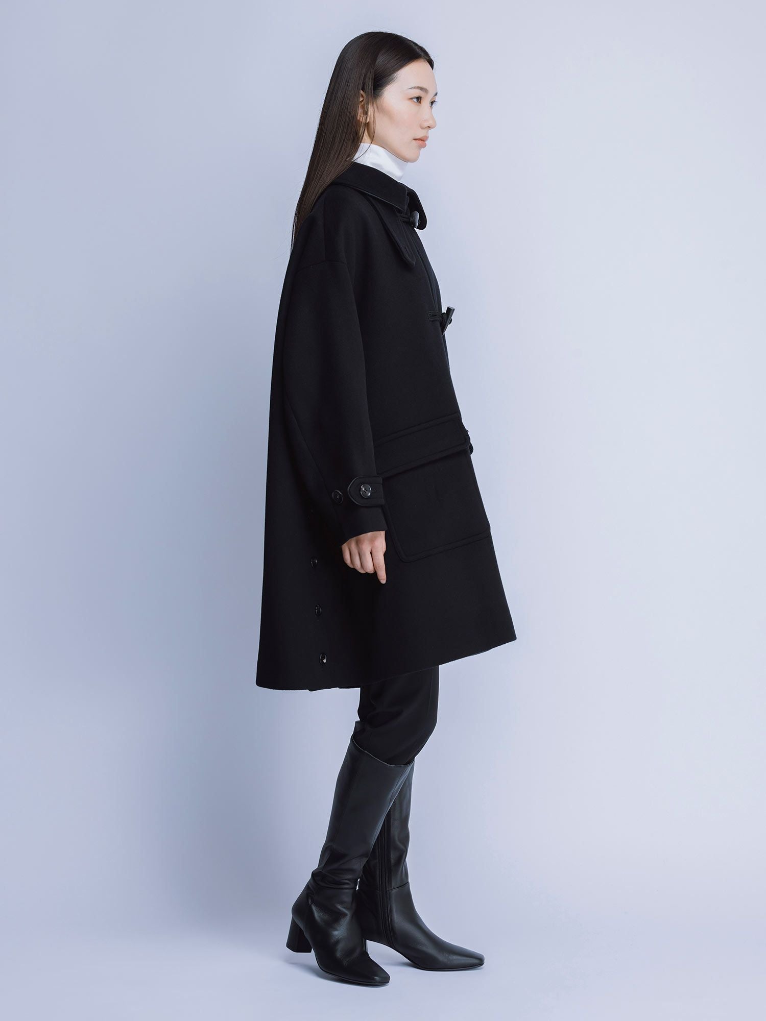 NEW CLOSET ダッフルコート ブラック |アウター・ジャケット | WAKO