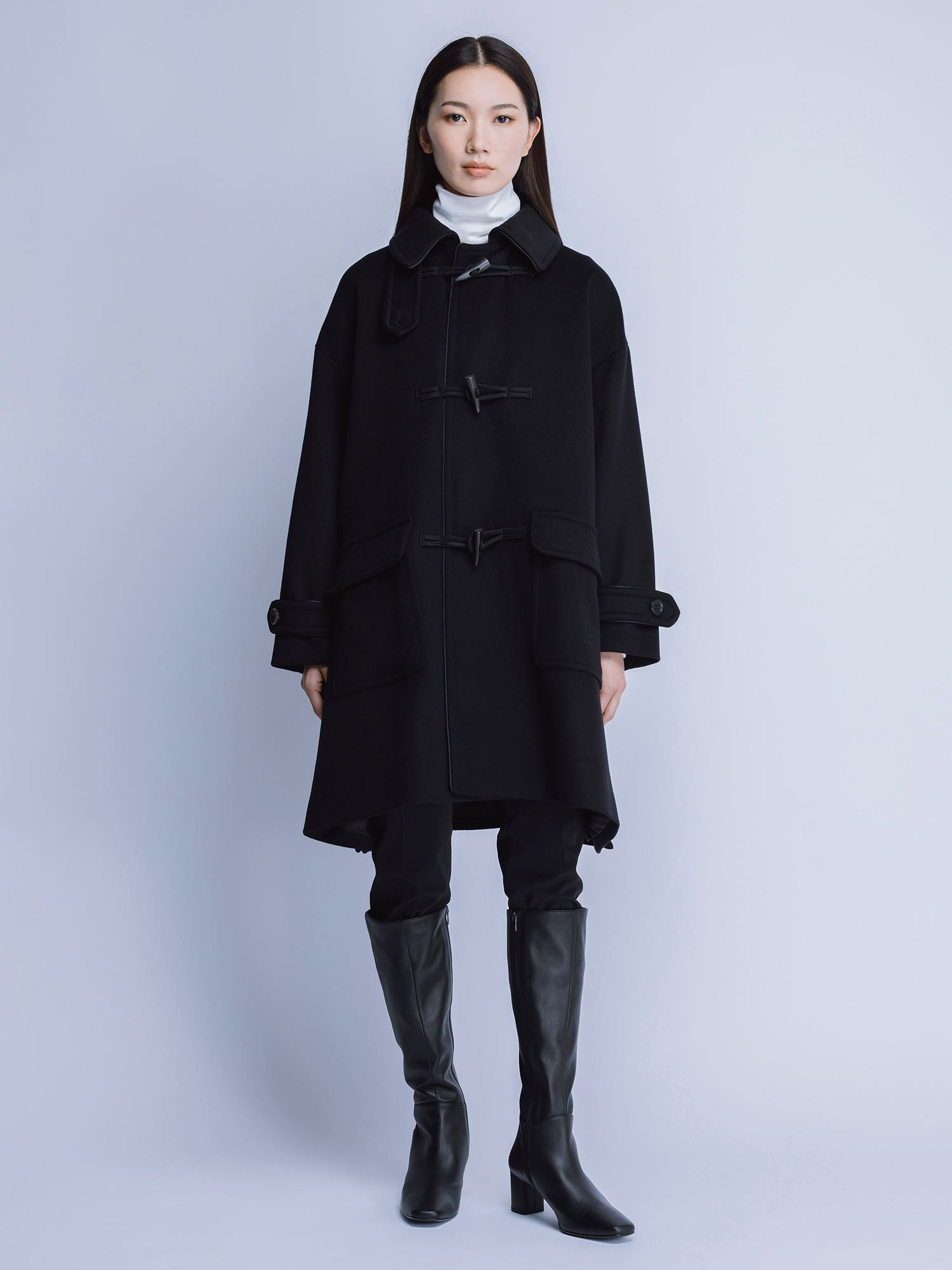 NEW CLOSET ダッフルコート ブラック |アウター・ジャケット | WAKO