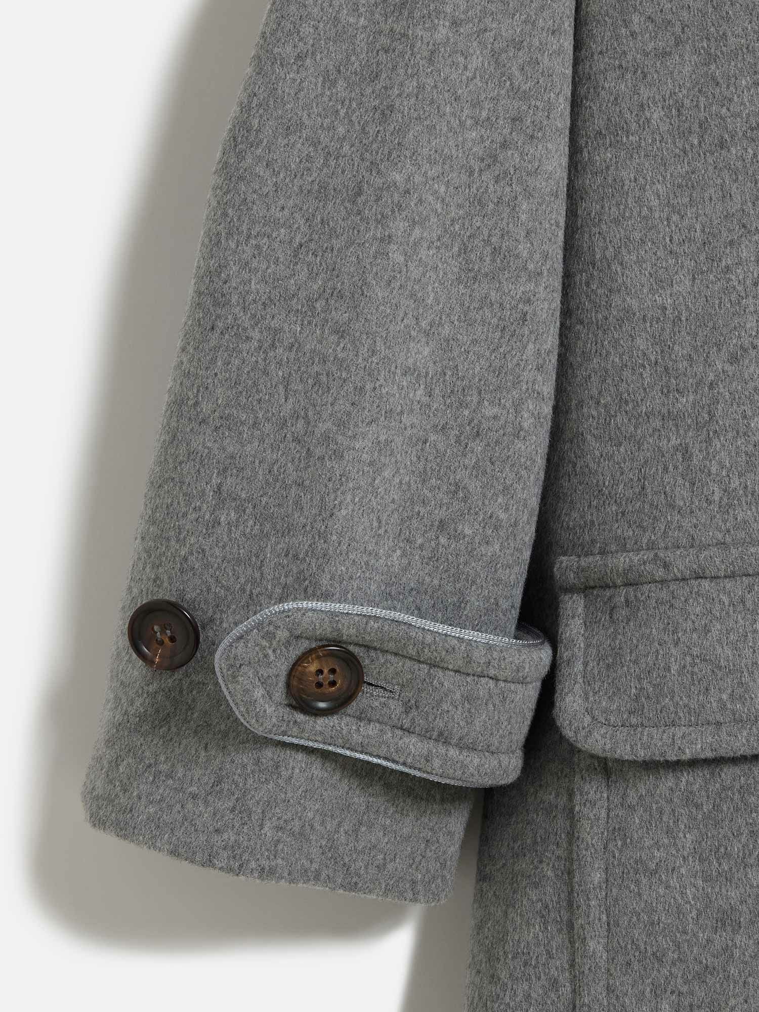【即購入OK】WAKO 銀座和光　ツイードコート NEW CLOSET ダッフルコート ミディアムグレー |アウター・ジャケット