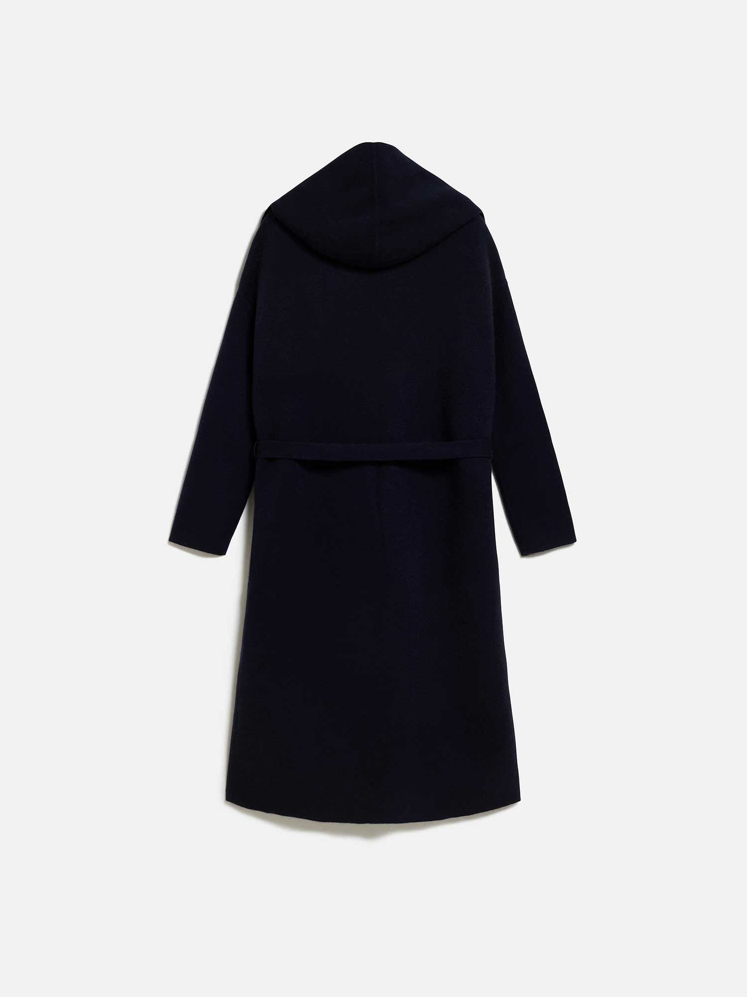 カシミカ リバーシブルフードコート ブラウン |レディースアパレル