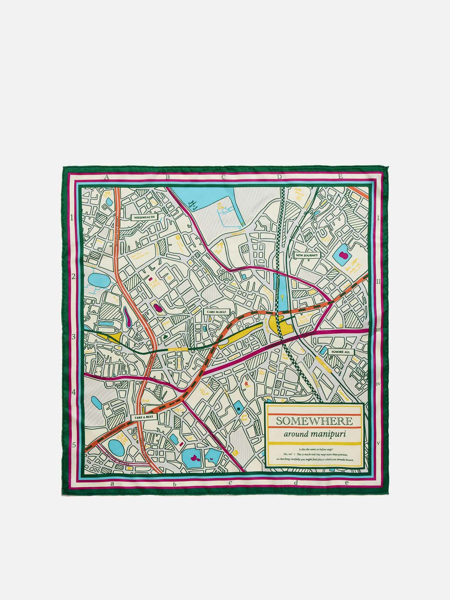 マニプリ スカーフ グリーン |スカーフ | WAKO公式オンライン