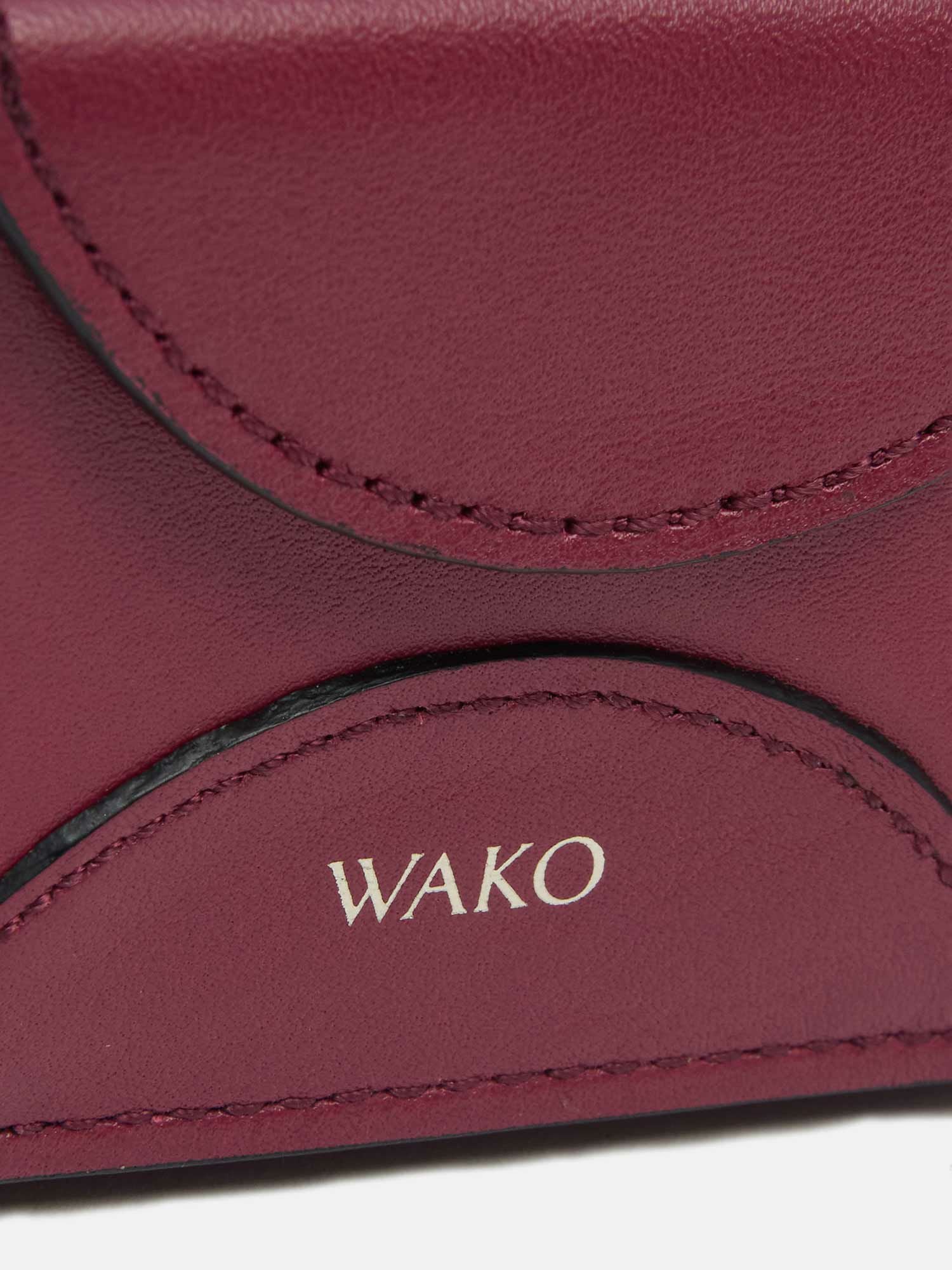 MANACO ミニウォレット ワイン |折り財布 | WAKO公式オンライン