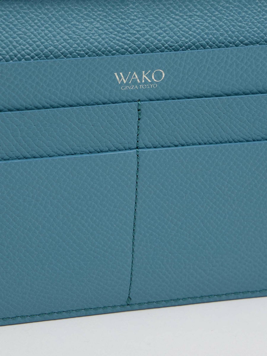 ロングウォレット ライトブルー |長財布 | WAKO公式オンライン 