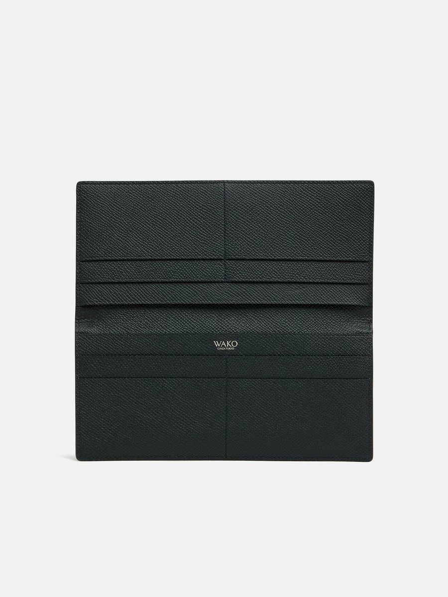ロングウォレット ネイビー |長財布 | WAKO公式オンラインブティック 