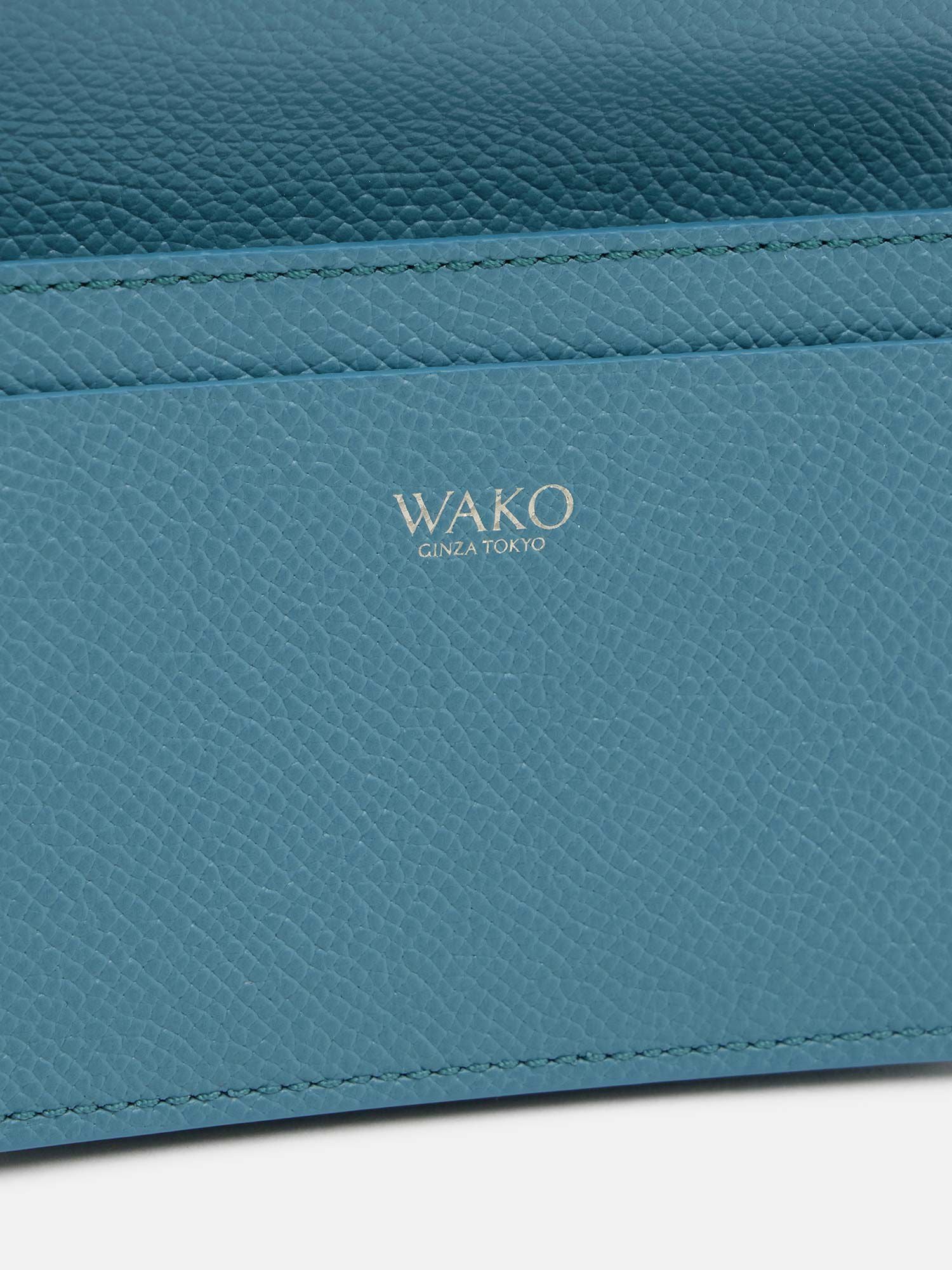 ビジネスカードケース ライトブルー |その他の革小物 | WAKO公式
