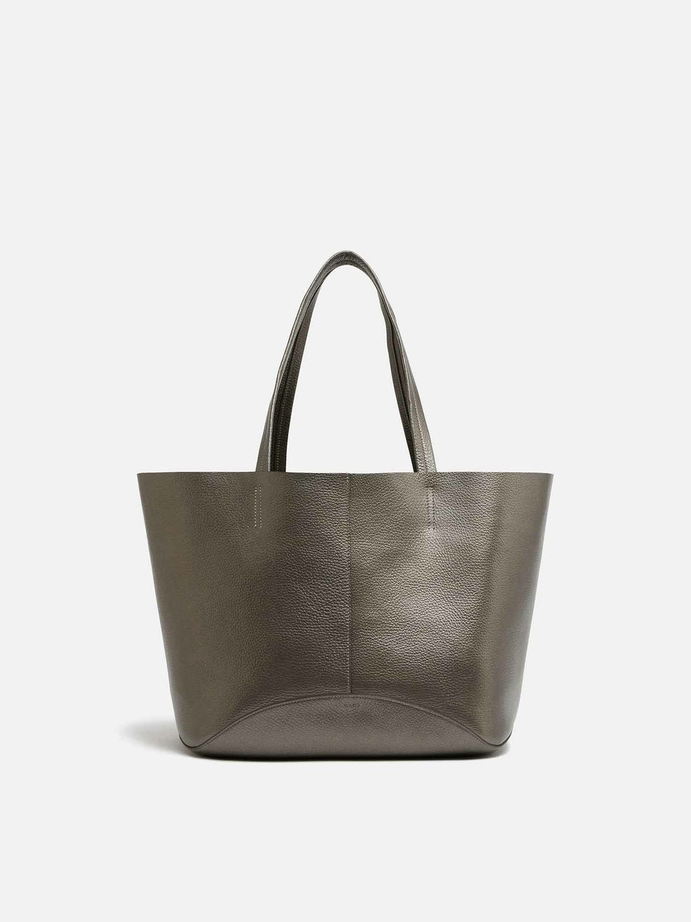 MANACO リバーシブルトートバッグ ピューター