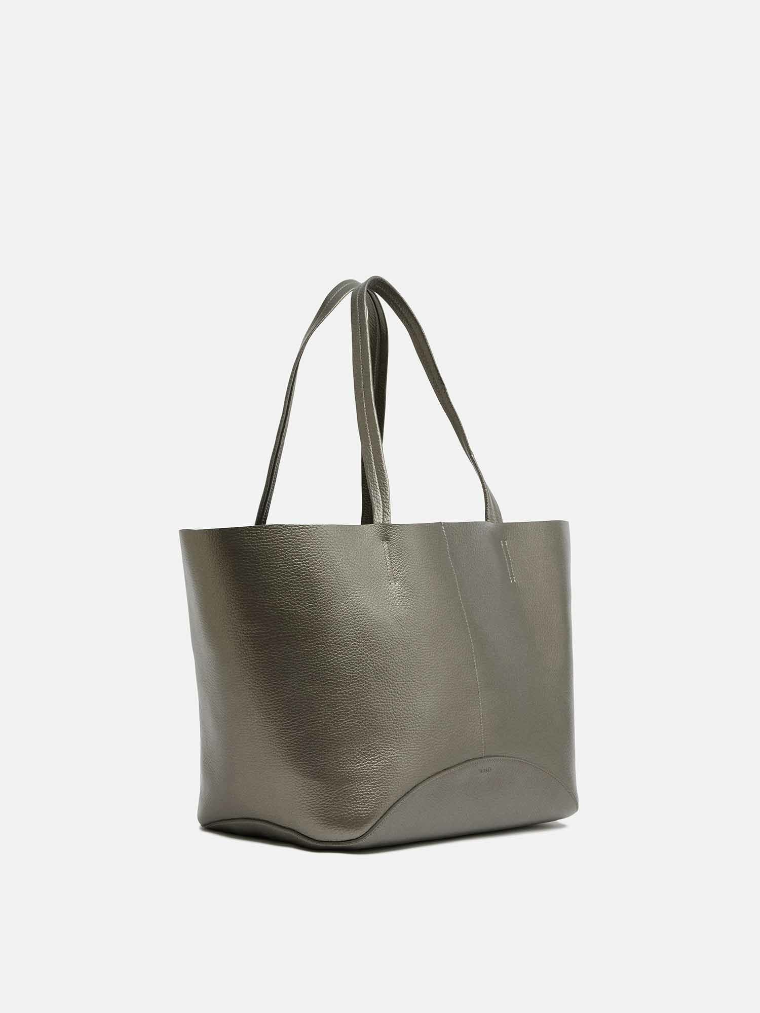 MANACO リバーシブルトートバッグ ピューター |トートバッグ | WAKO