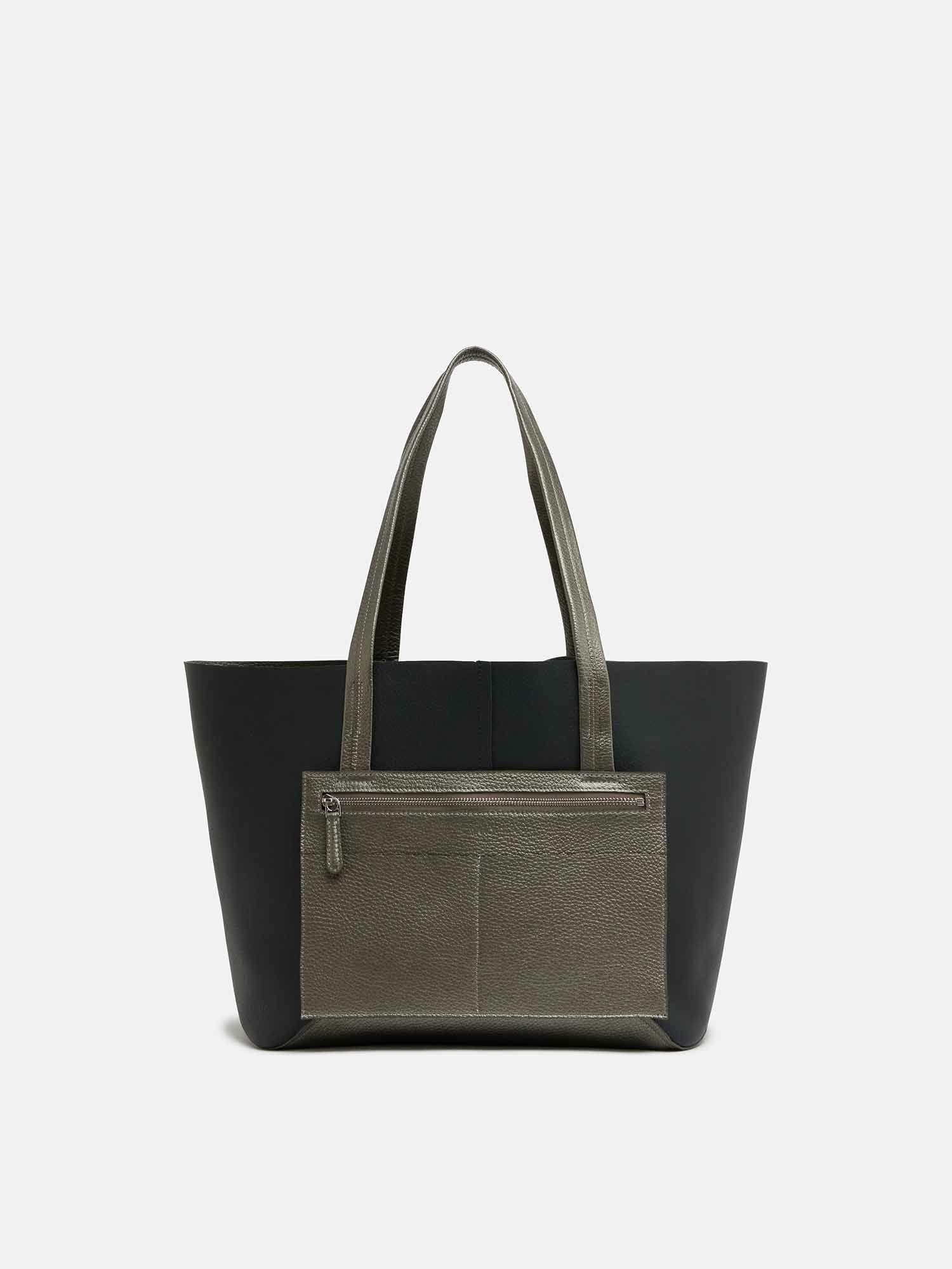 MANACO リバーシブルトートバッグ ピューター |トートバッグ | WAKO