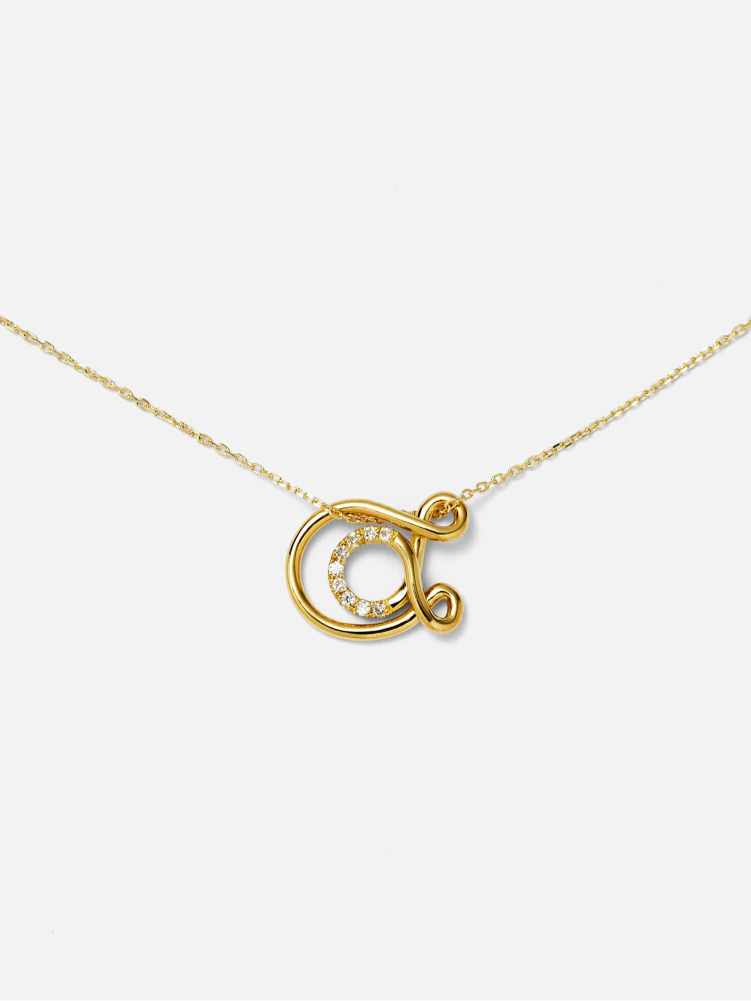 Charlotte CHESNAIS COLLIER LETTRE I ゴールド |Charlotte CHESNAIS