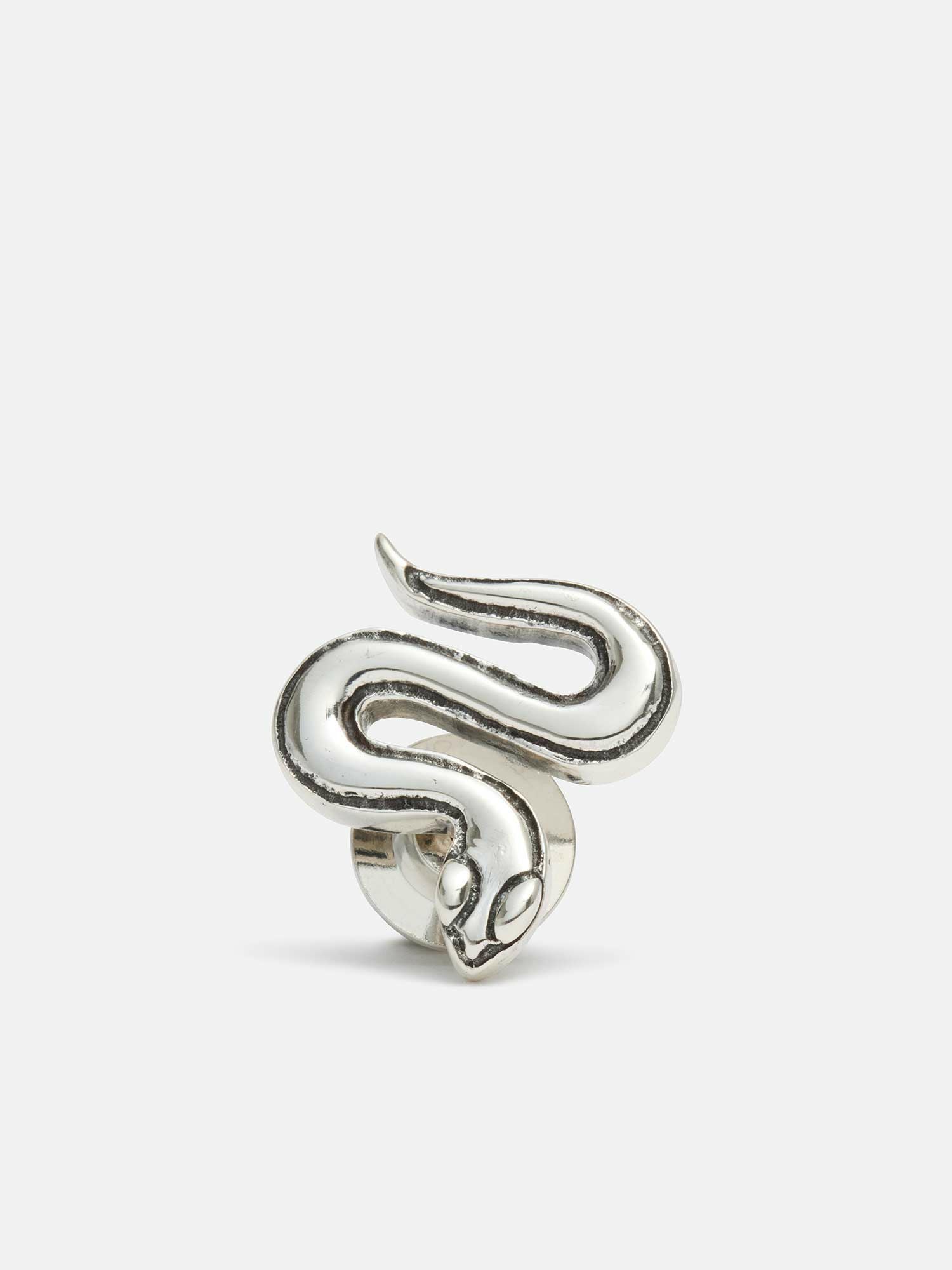 サツルノ ラペルピン〈蛇・シルバー〉 |その他のアクセサリー | WAKO