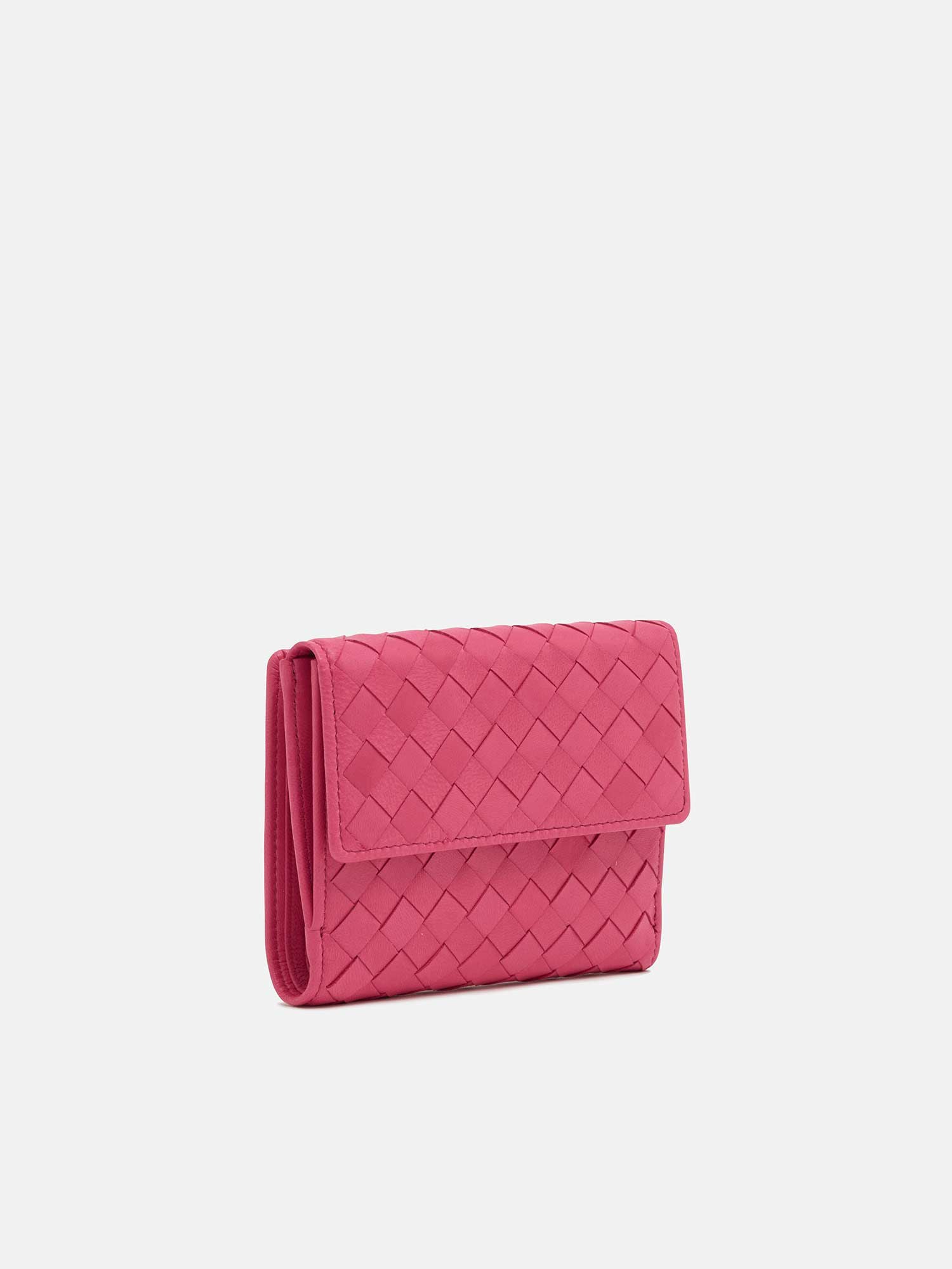 二つ折り財布 ローズ |折り財布 | WAKO公式オンラインブティック