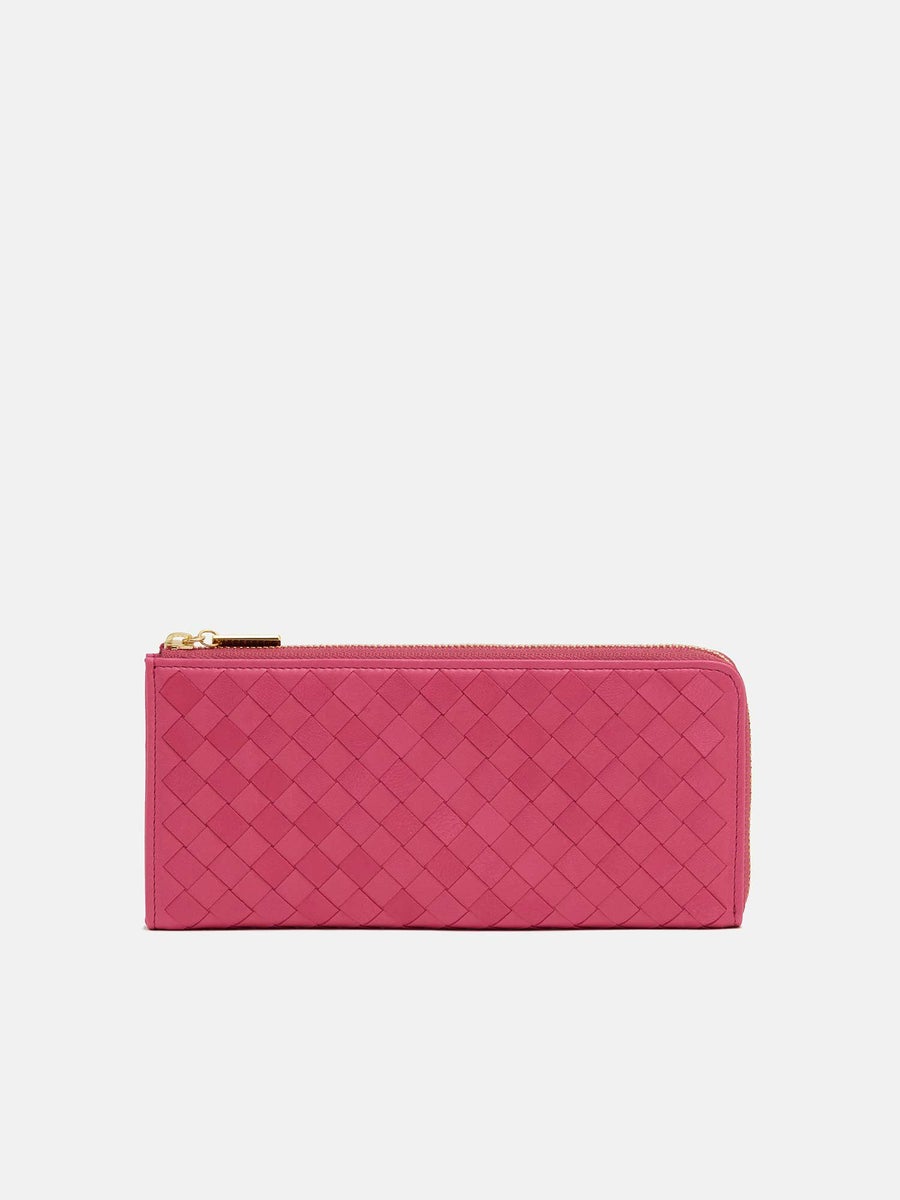 美品 銀座和光 antonini アントニーニ クロコ型押し コンパクト 