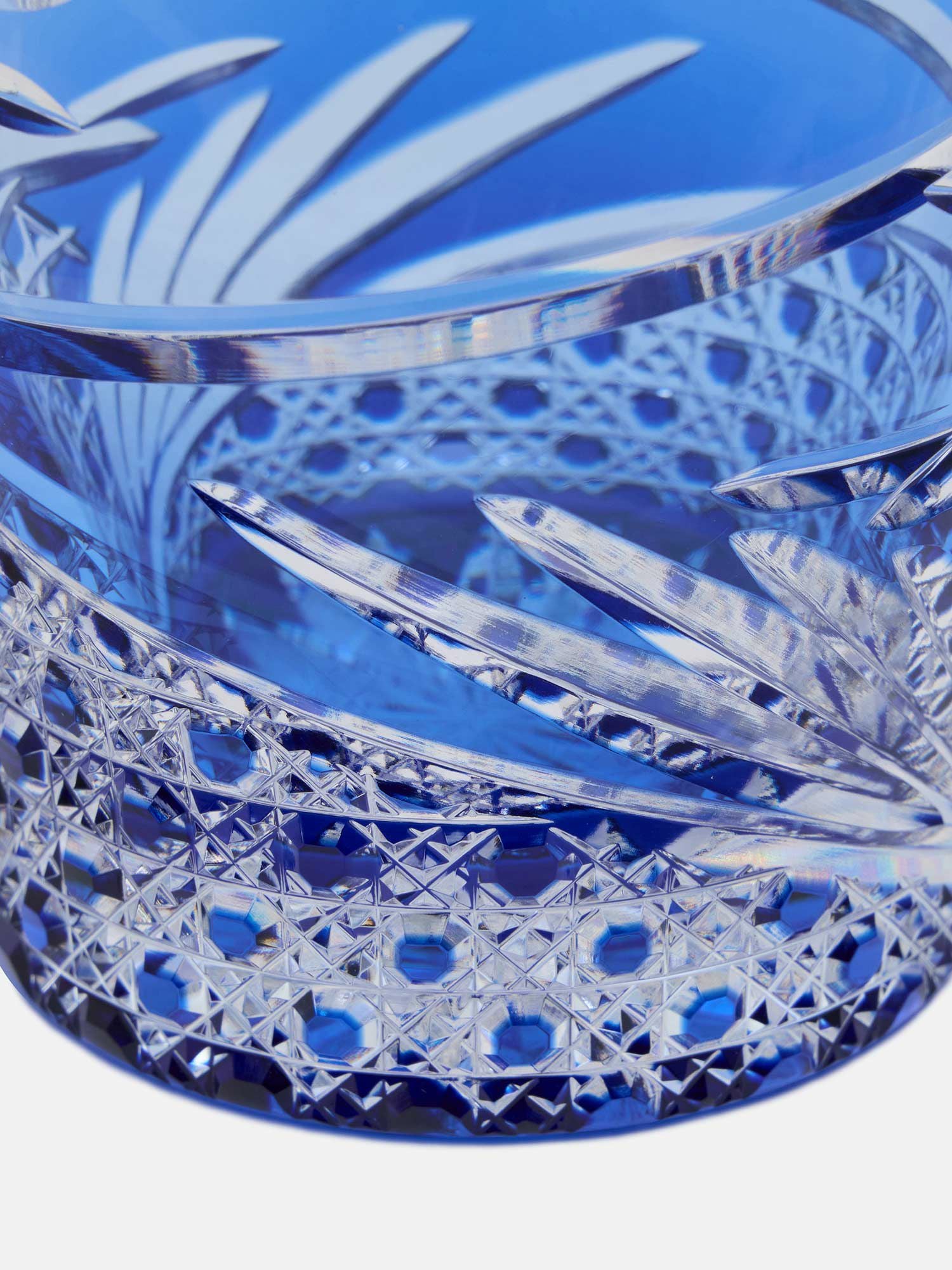 カガミクリスタル ロックグラス 舞（青） |ダイニング | WAKO公式