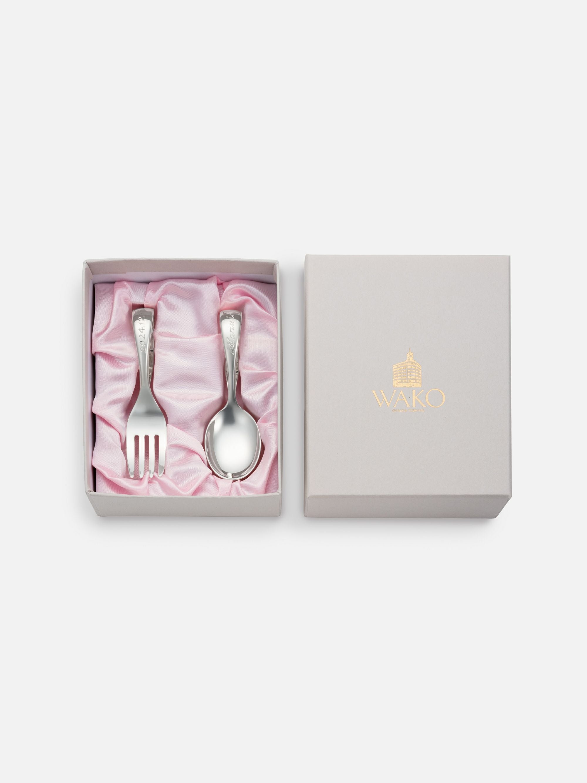 名入れ加工】銀仕上げ エンジェル写真立て |ベビーグッズ | WAKO公式