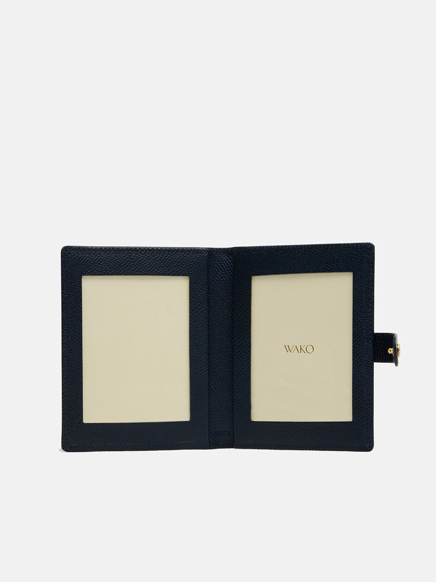 二つ折り写真立て ネイビー |リビング | WAKO公式オンラインブティック