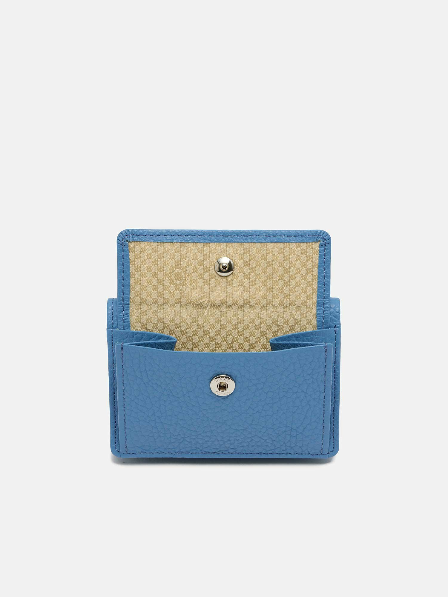 三つ折り財布 ライトブルー |折り財布 | WAKO公式オンラインブティック