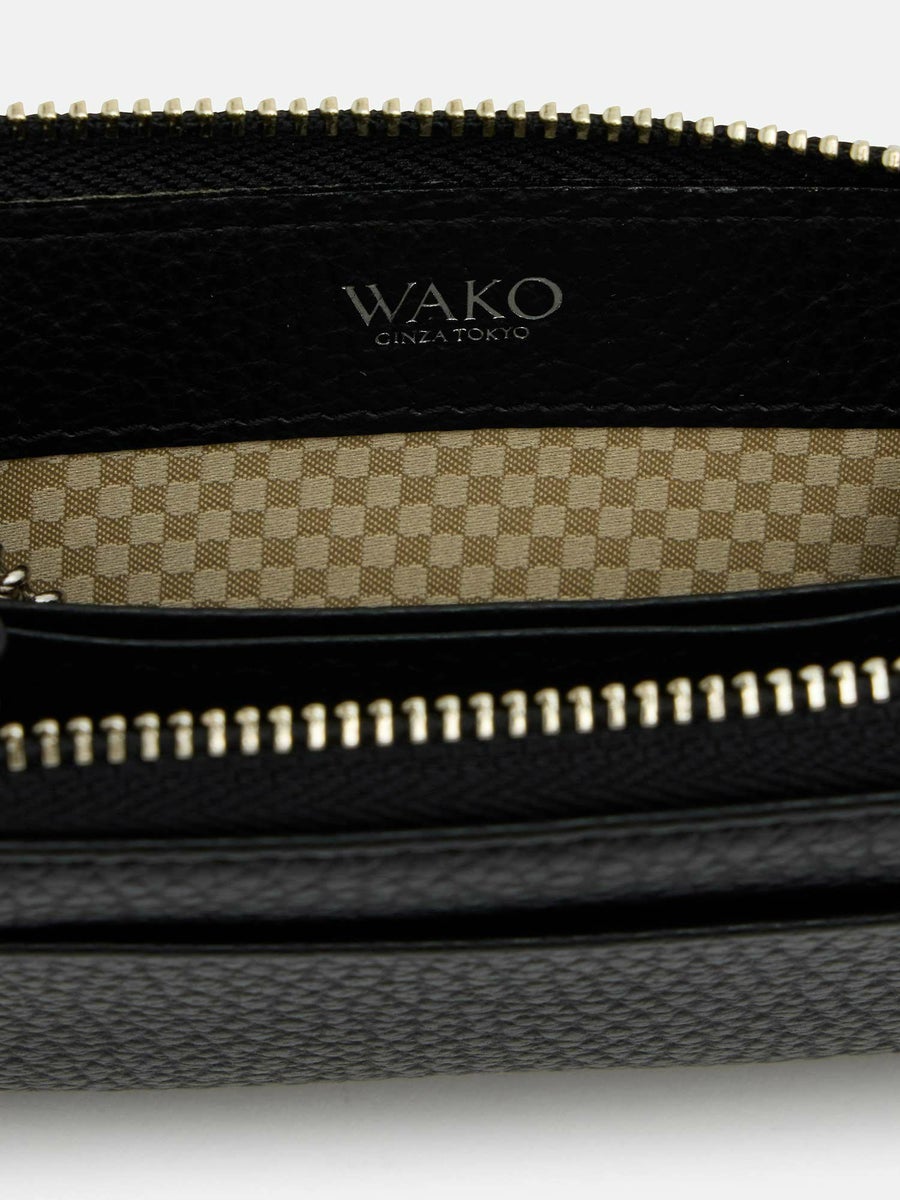 小銭入れ（キーチェーン付き） ブラック |小銭入れ | WAKO公式 