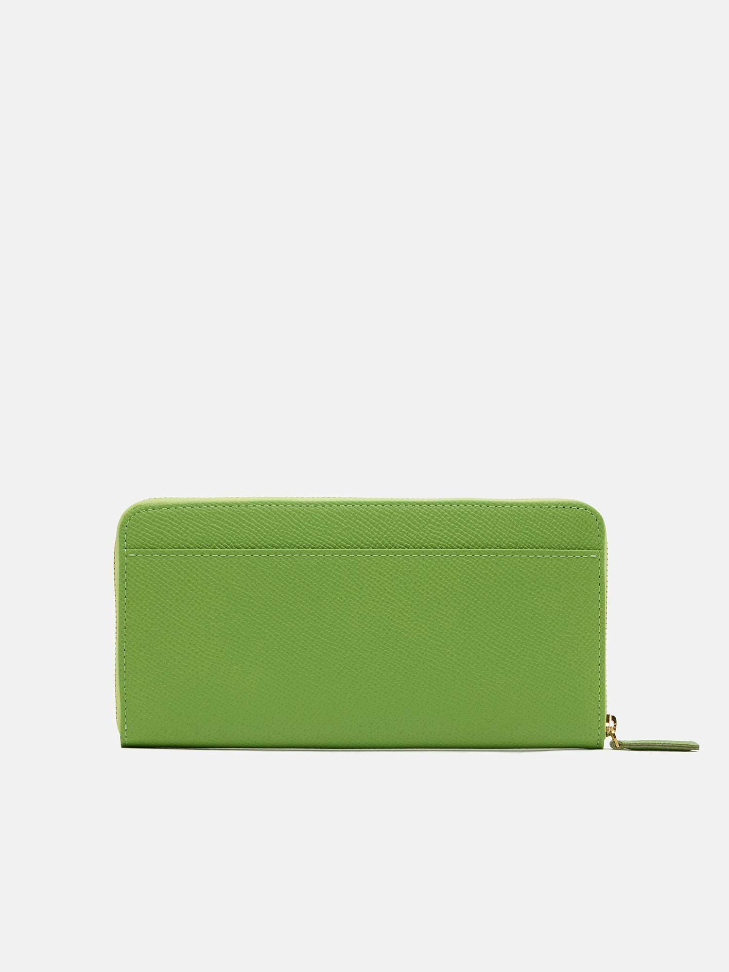 ストディウム長財布　グリーン 長財布 イエローグリーン |長財布 | WAKO公式オンラインブティック