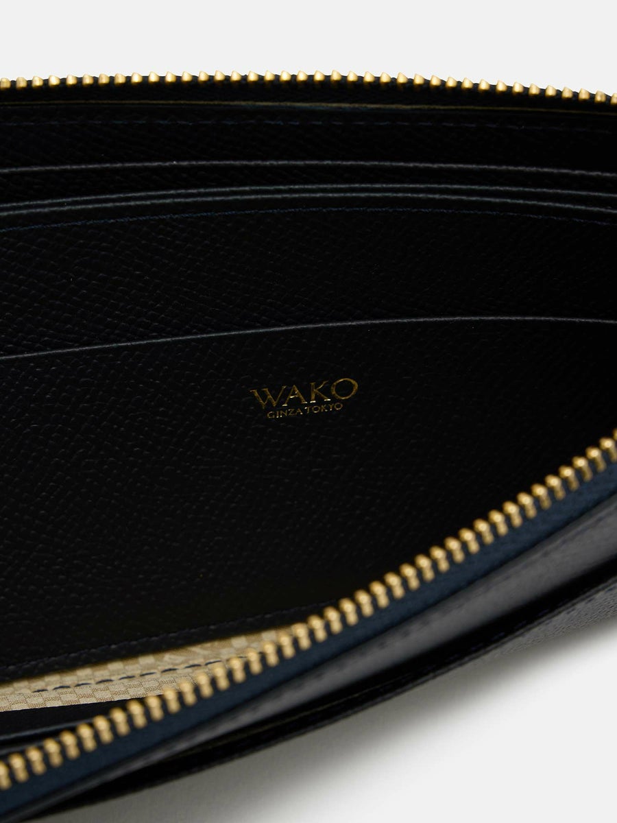 長財布 ネイビー |長財布 | WAKO公式オンラインブティック | 銀座・和光