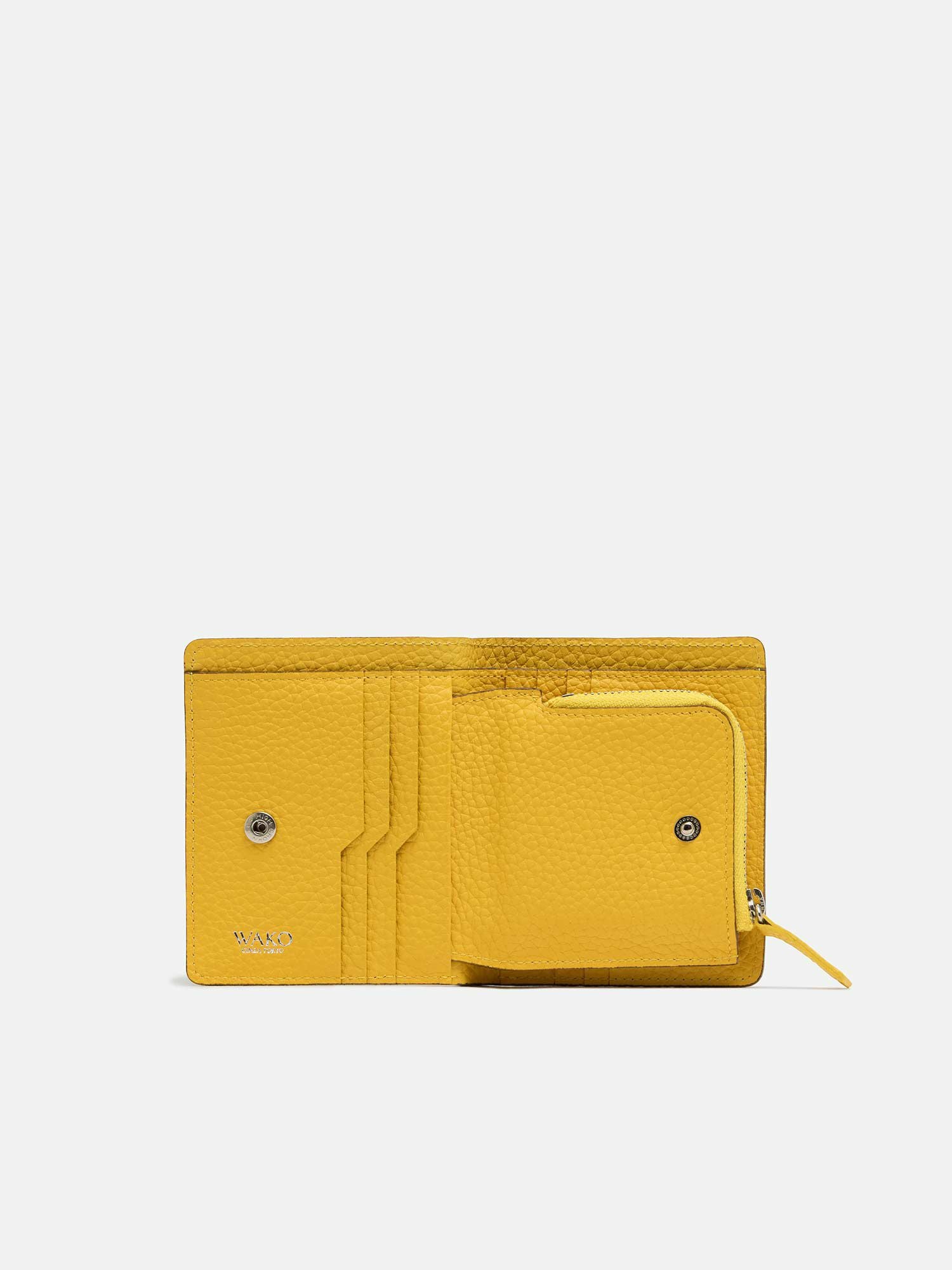 二つ折り財布 イエロー |折り財布 | WAKO公式オンラインブティック