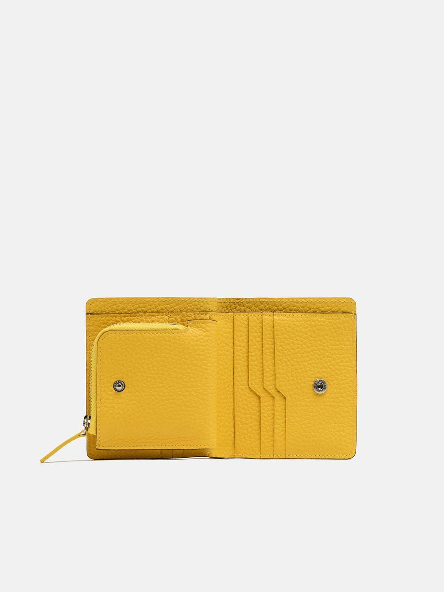 二つ折り財布 イエロー |折り財布 | WAKO公式オンラインブティック 
