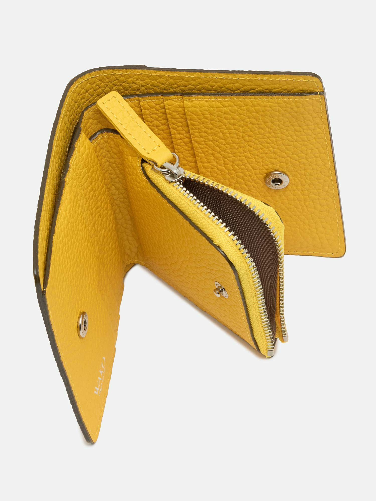 二つ折り財布 イエロー |折り財布 | WAKO公式オンラインブティック