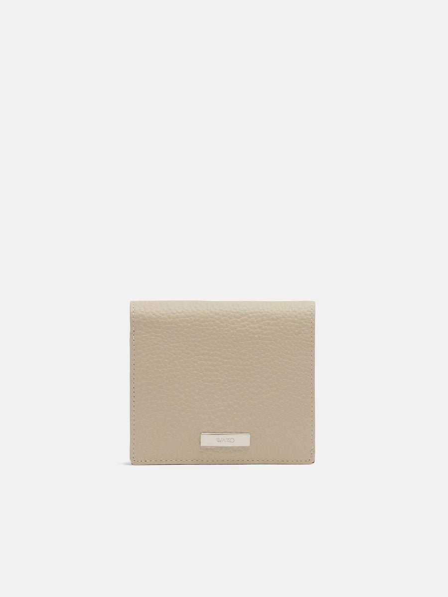 二つ折り財布 ベージュ |折り財布 | WAKO公式オンラインブティック 