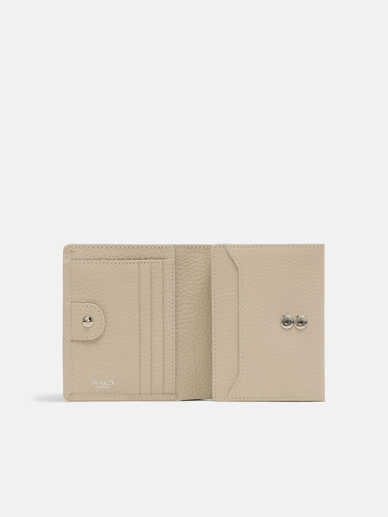 二つ折り財布 ベージュ |折り財布 | WAKO公式オンラインブティック