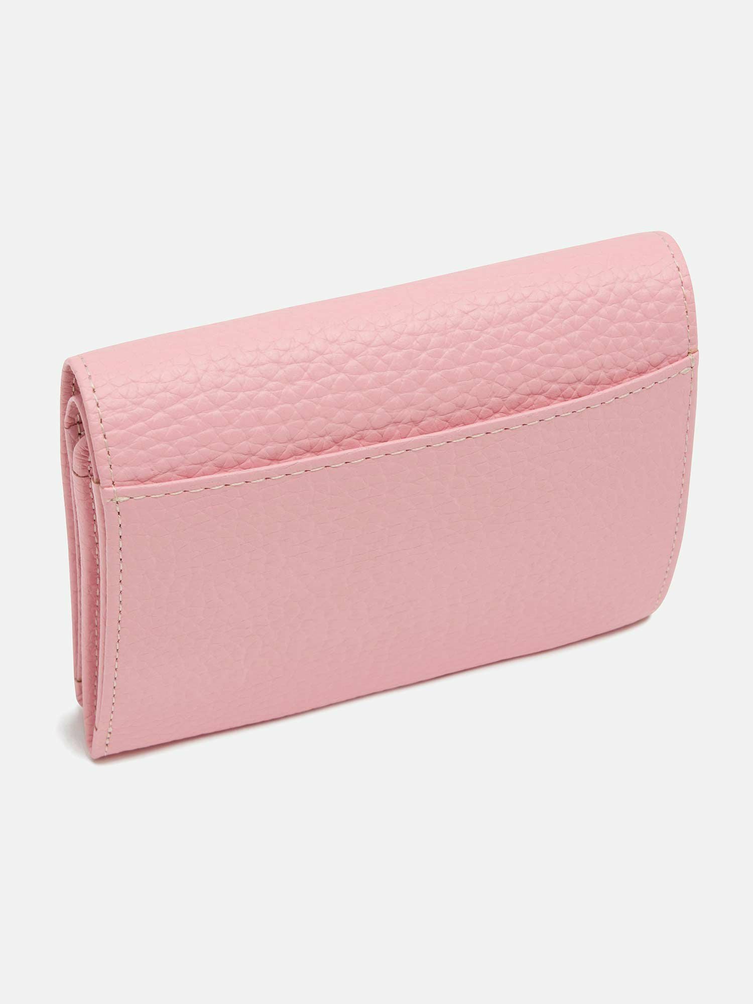 二つ折り財布 パステルピンク |折り財布 | WAKO公式オンライン