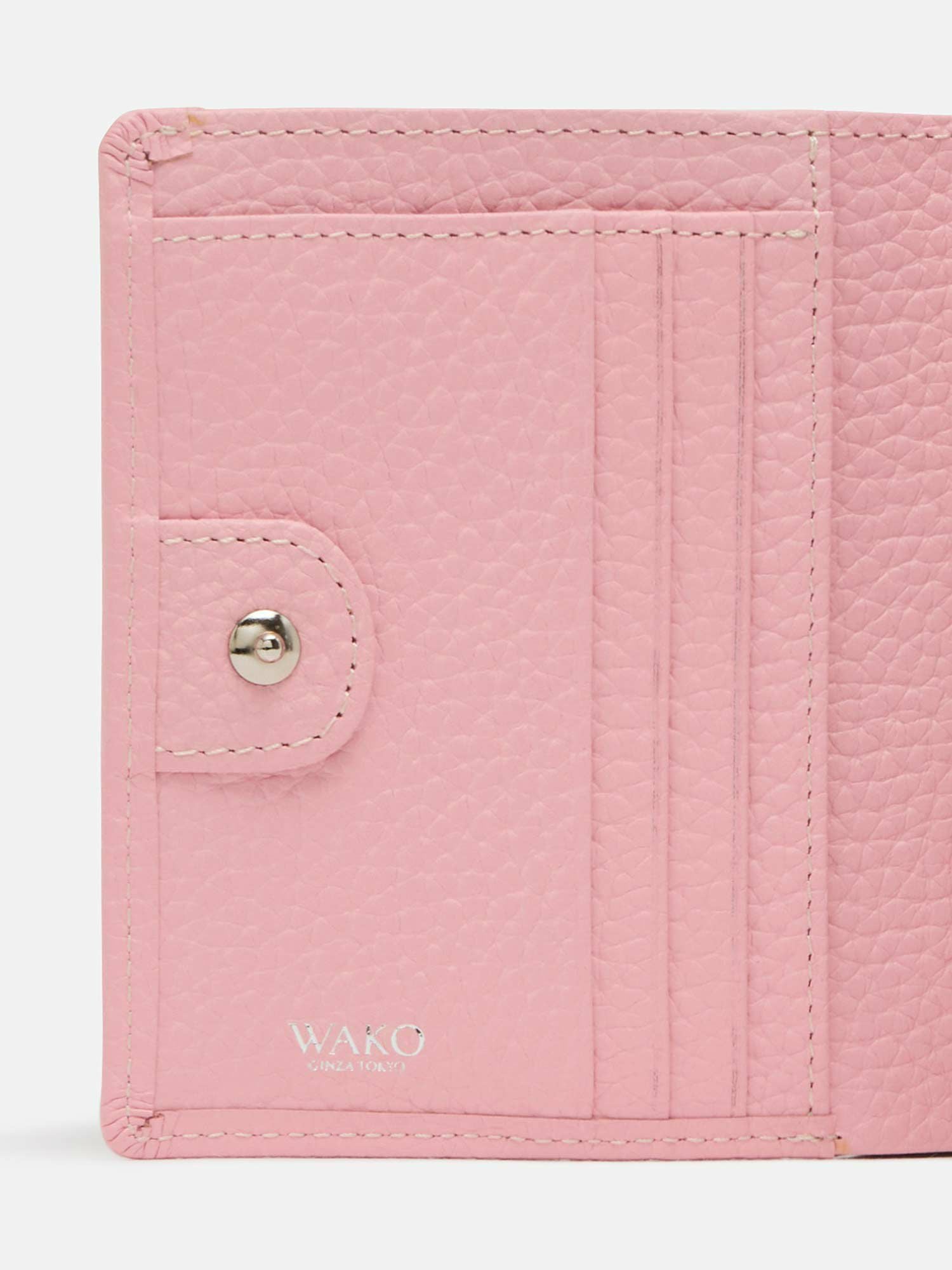 二つ折り財布 パステルピンク |折り財布 | WAKO公式オンライン