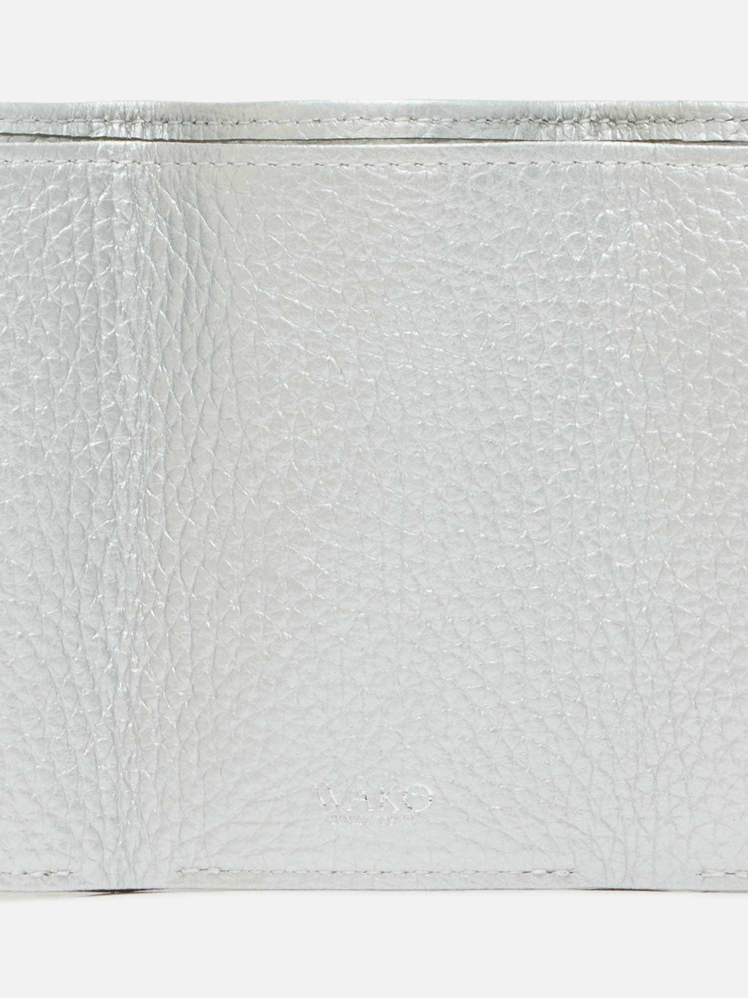 三つ折り財布 シルバー |折り財布 | WAKO公式オンラインブティック