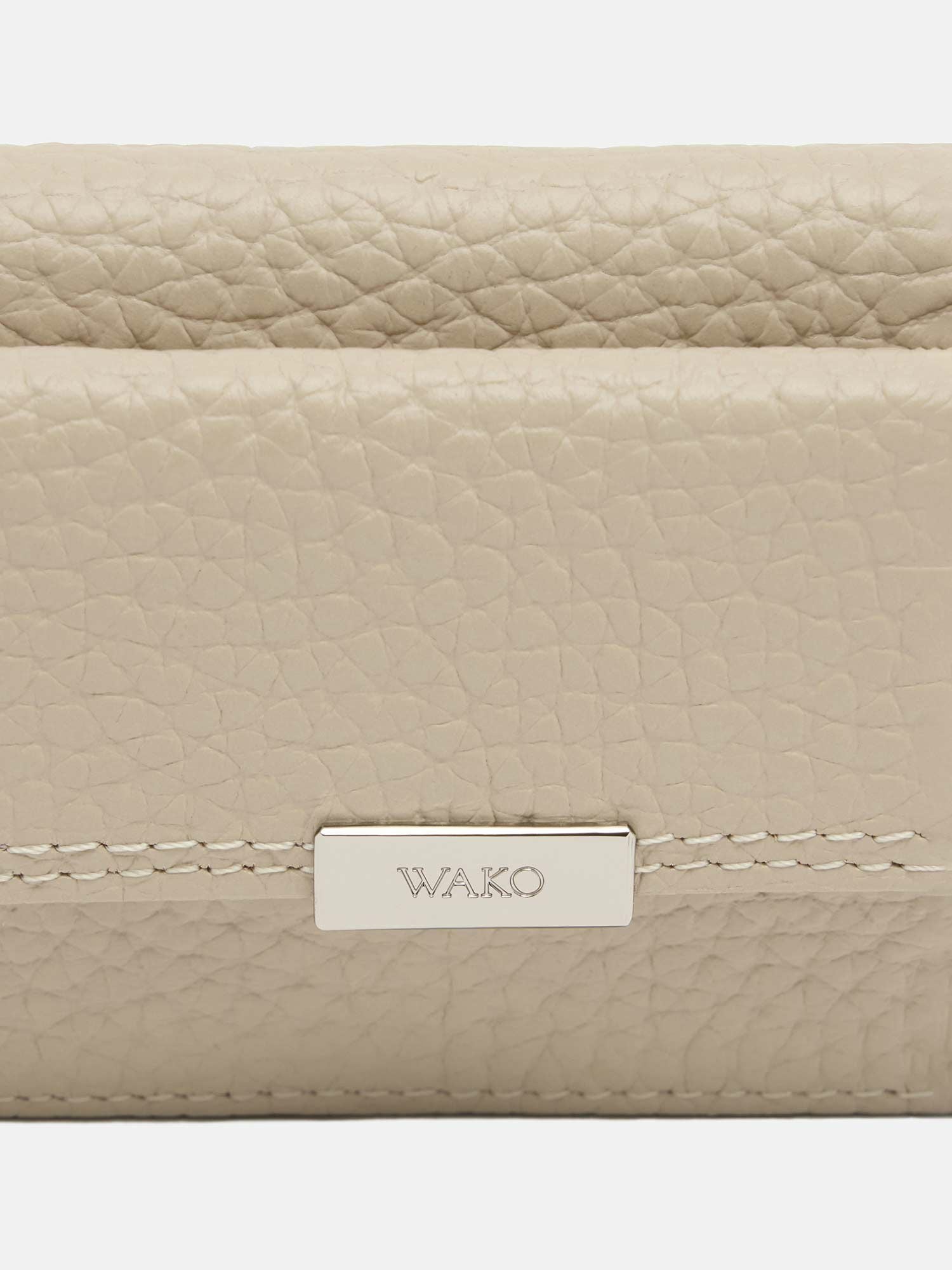 三つ折り財布 ベージュ |折り財布 | WAKO公式オンラインブティック