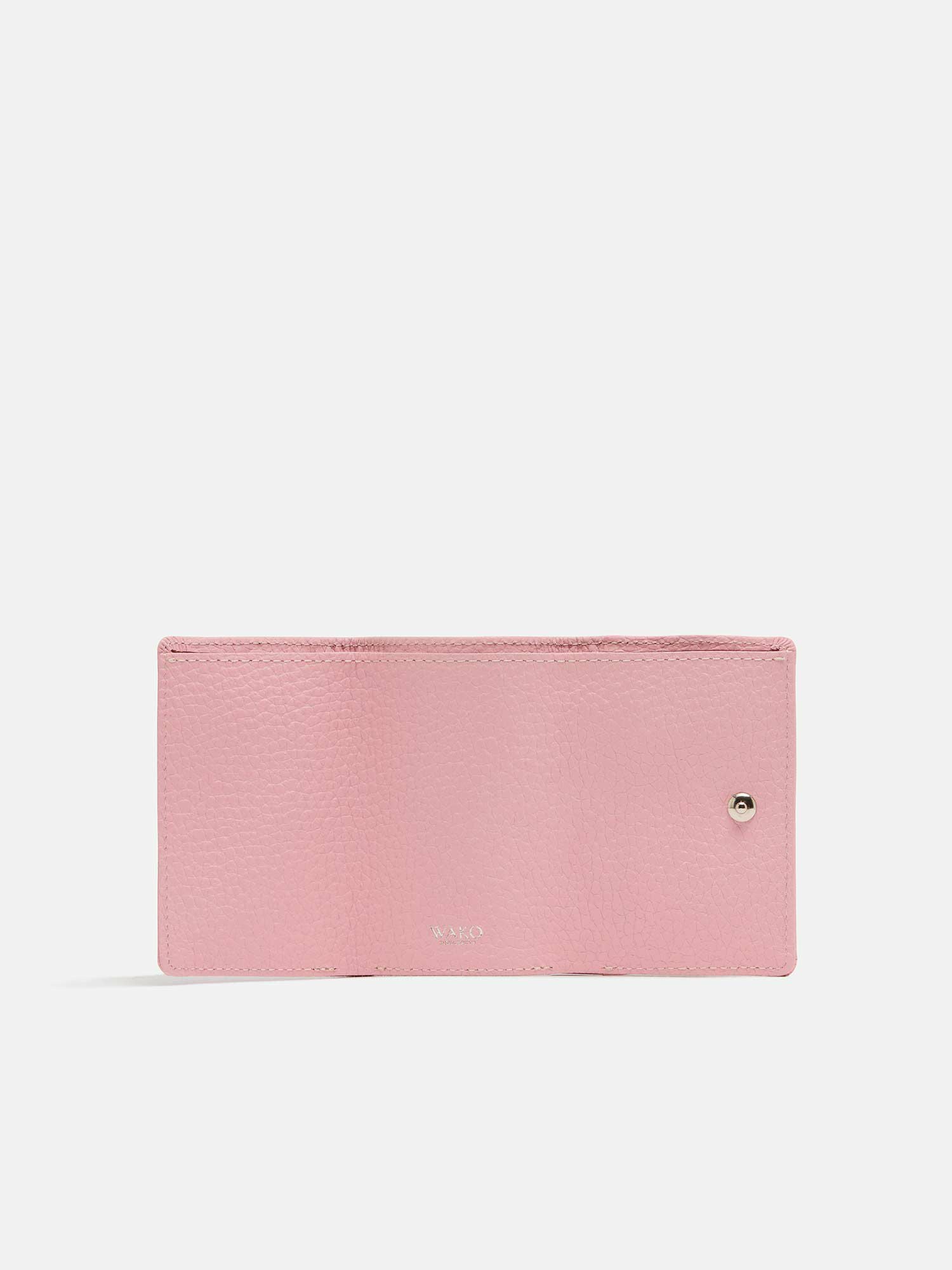 三つ折り財布 パステルピンク |折り財布 | WAKO公式オンライン