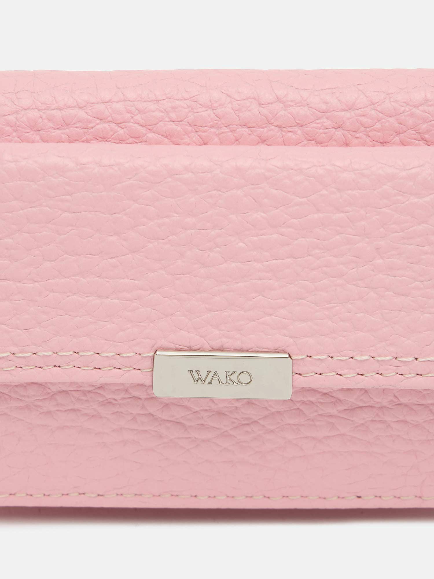 三つ折り財布 パステルピンク |折り財布 | WAKO公式オンライン