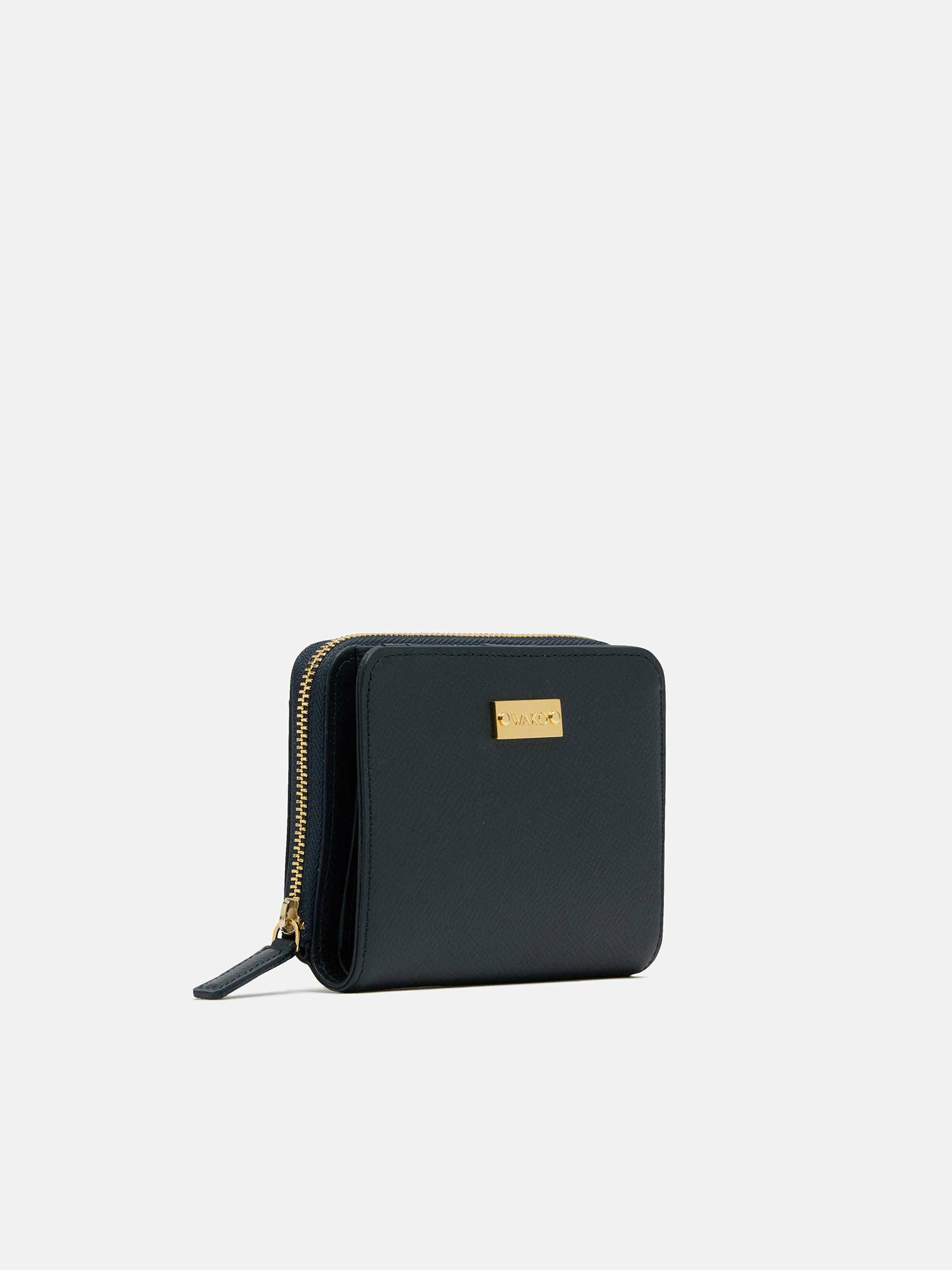 二つ折り財布 ネイビー |折り財布 | WAKO公式オンラインブティック