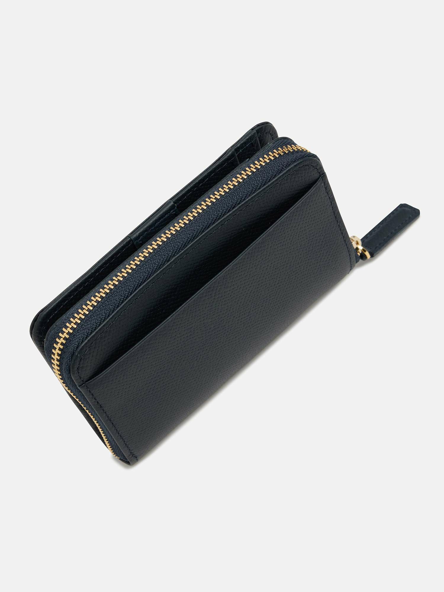 二つ折り財布 ネイビー |折り財布 | WAKO公式オンラインブティック