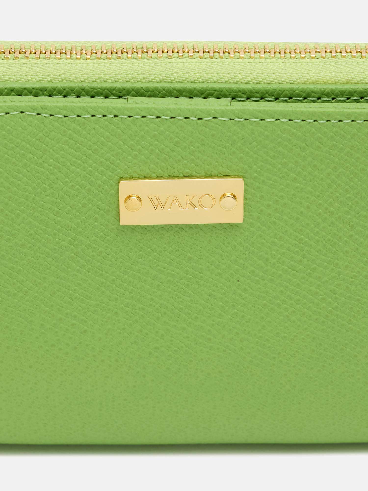 WAKO（銀座和光） 0540073040 二つ折り財布 イエロー 箱あり 二つ折り財布 イエローグリーン |折り財布 | WAKO公式オンライン