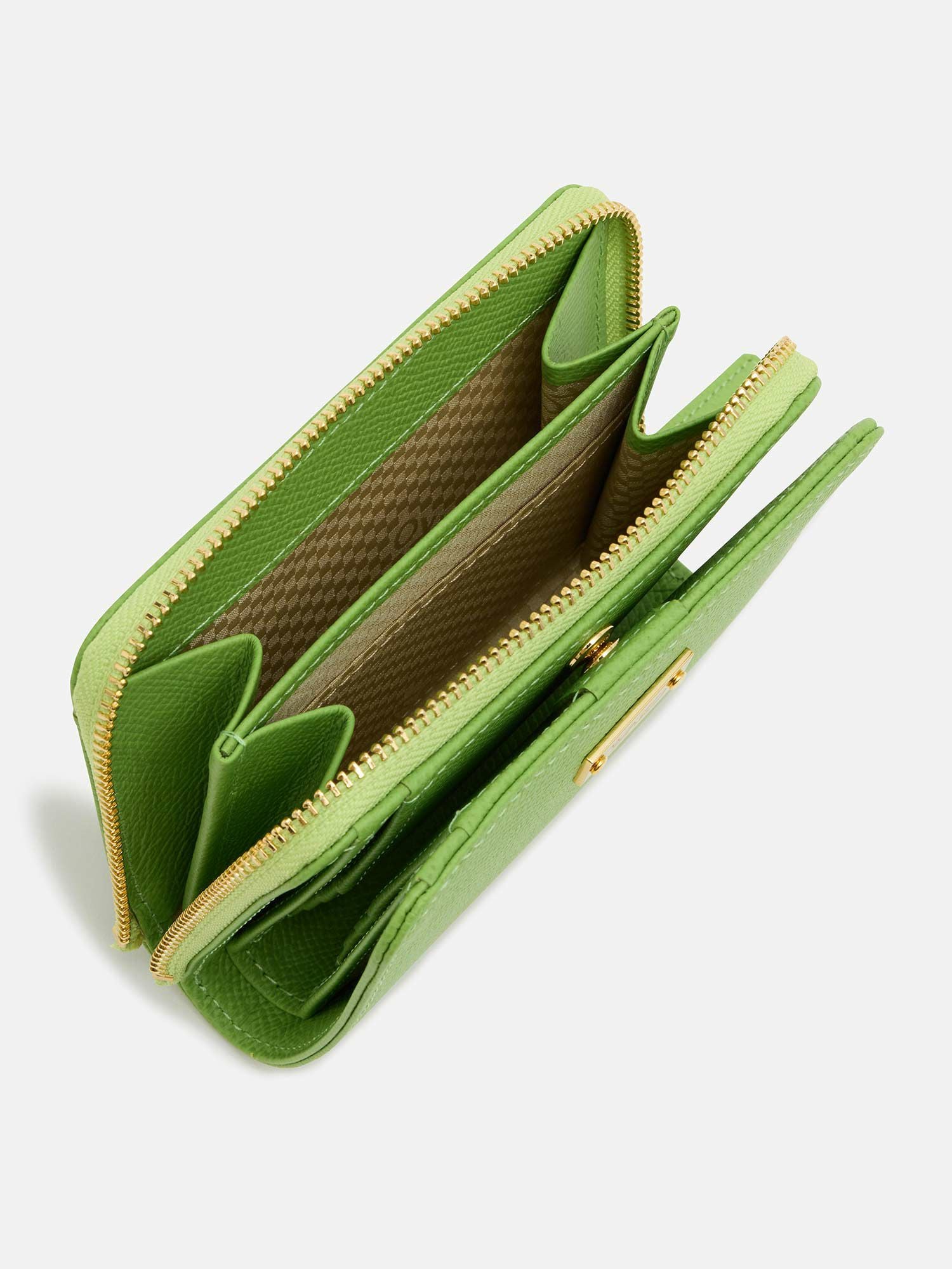 二つ折り財布 イエローグリーン |折り財布 | WAKO公式オンライン