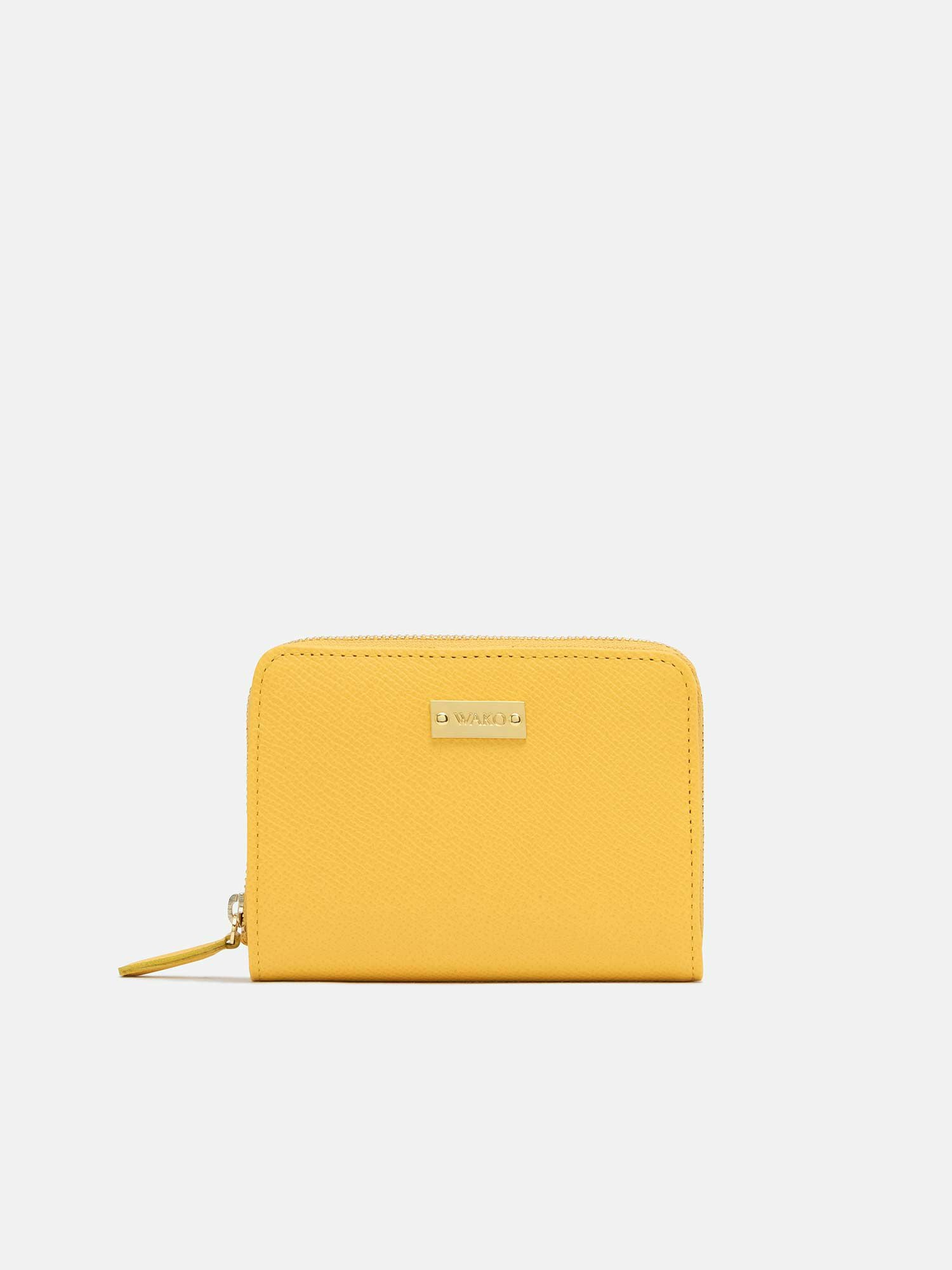 二つ折り財布 イエロー |折り財布 | WAKO公式オンラインブティック