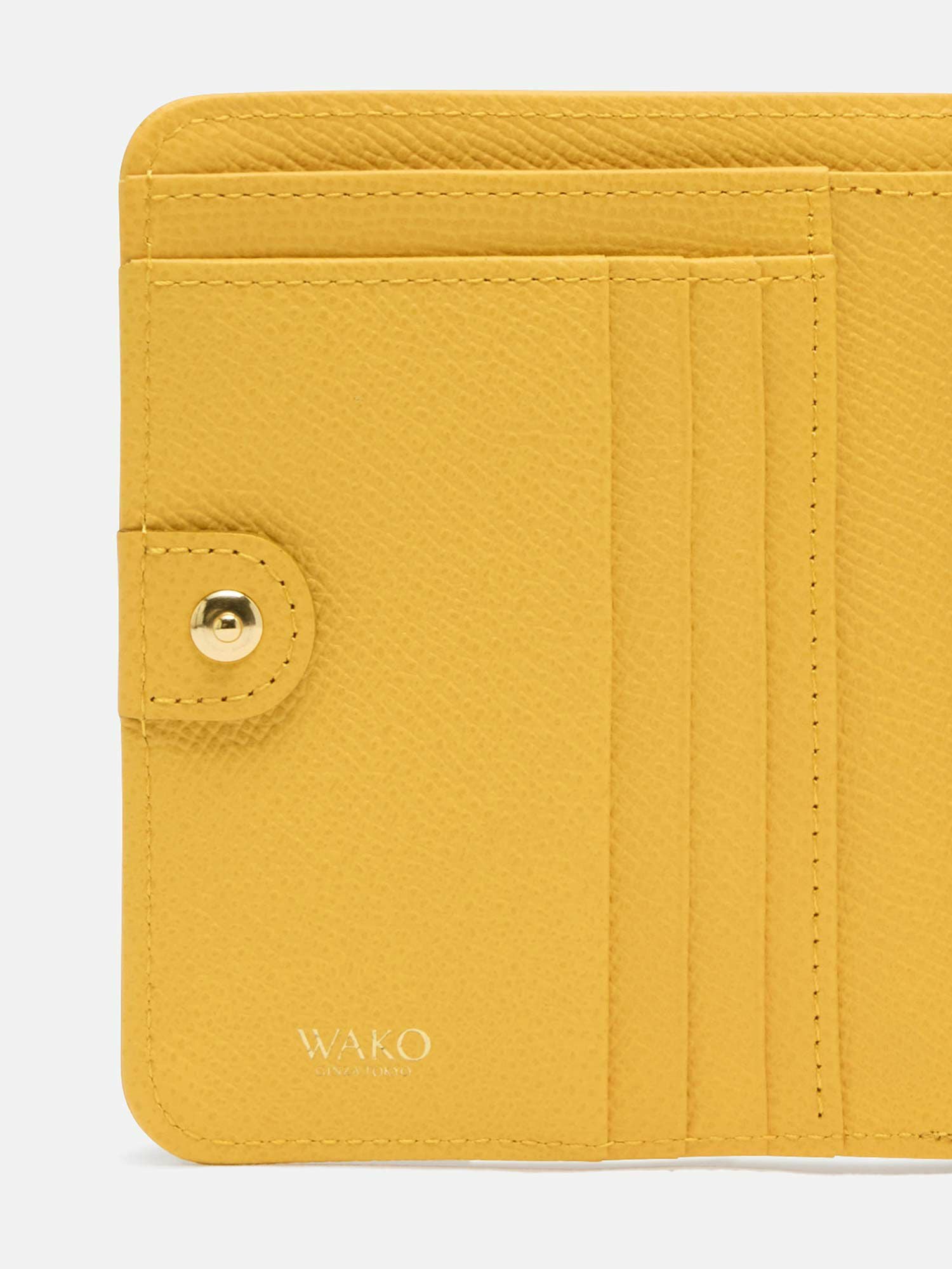 WAKO（銀座和光） 0540073040 二つ折り財布 イエロー 箱あり 二つ折り財布 イエロー |折り財布 | WAKO公式オンラインブティック